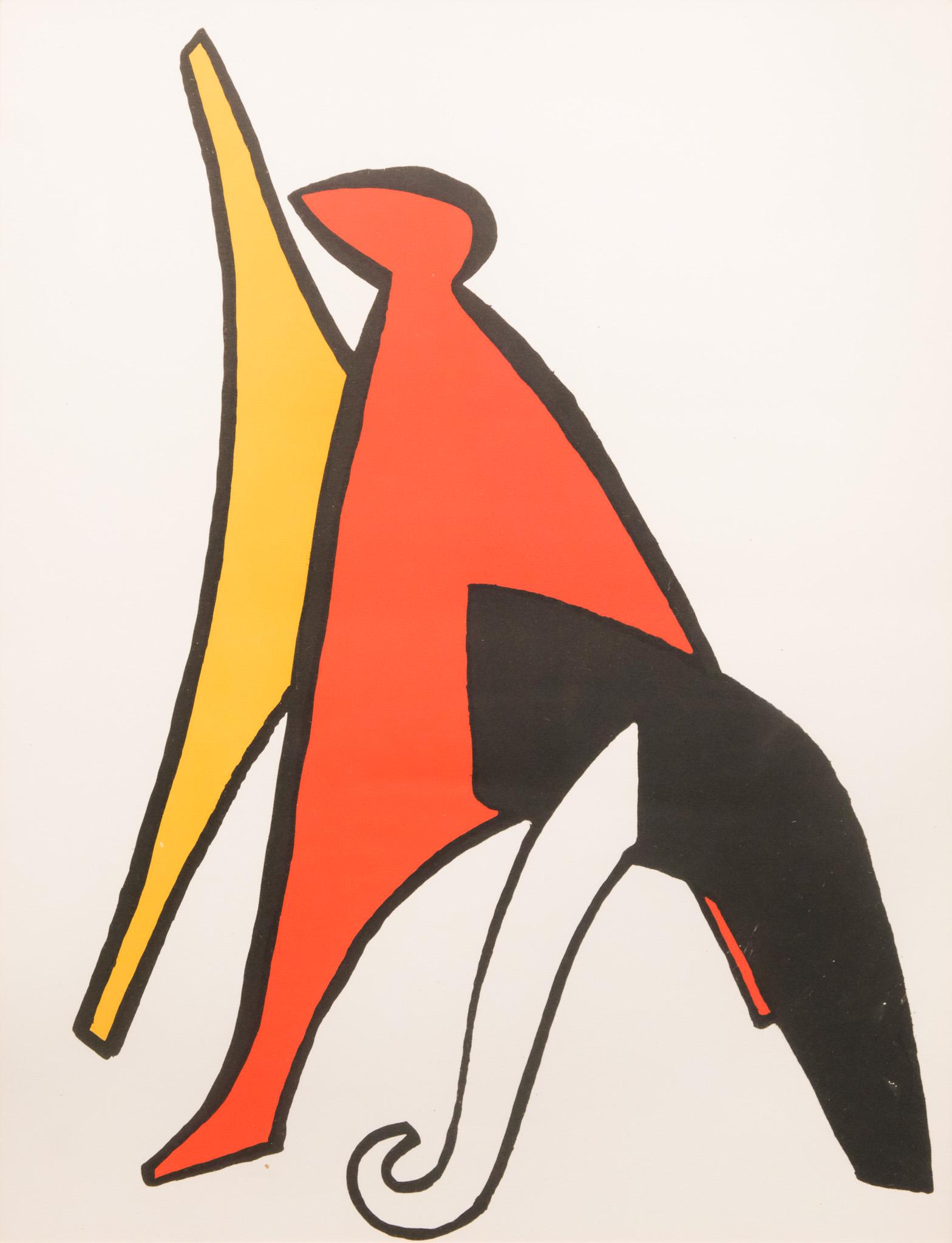 Alexander Calder, "Stabiles" Lithograph (1 of 4)
