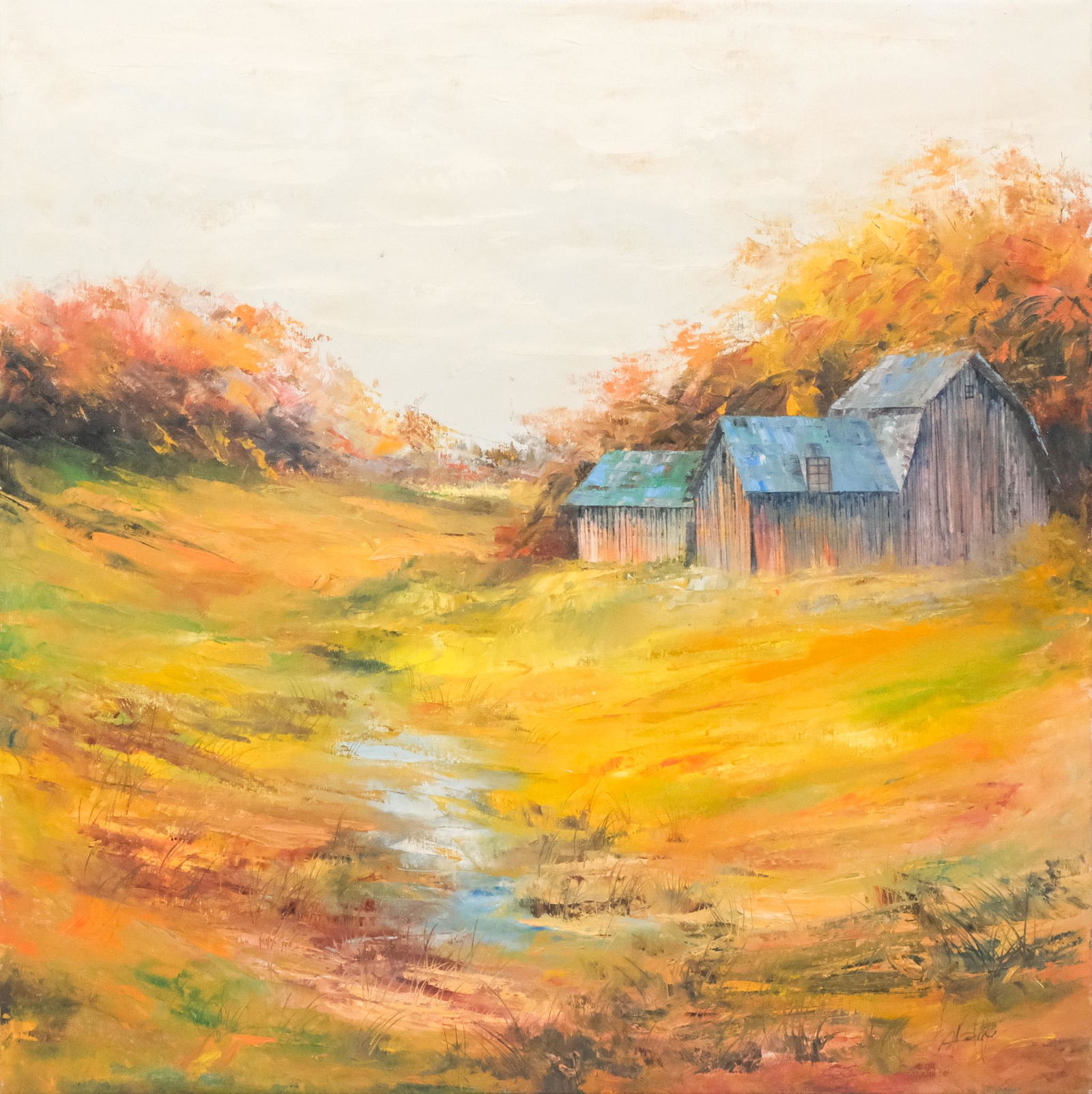 American School, Blue Barn (1 of 5)