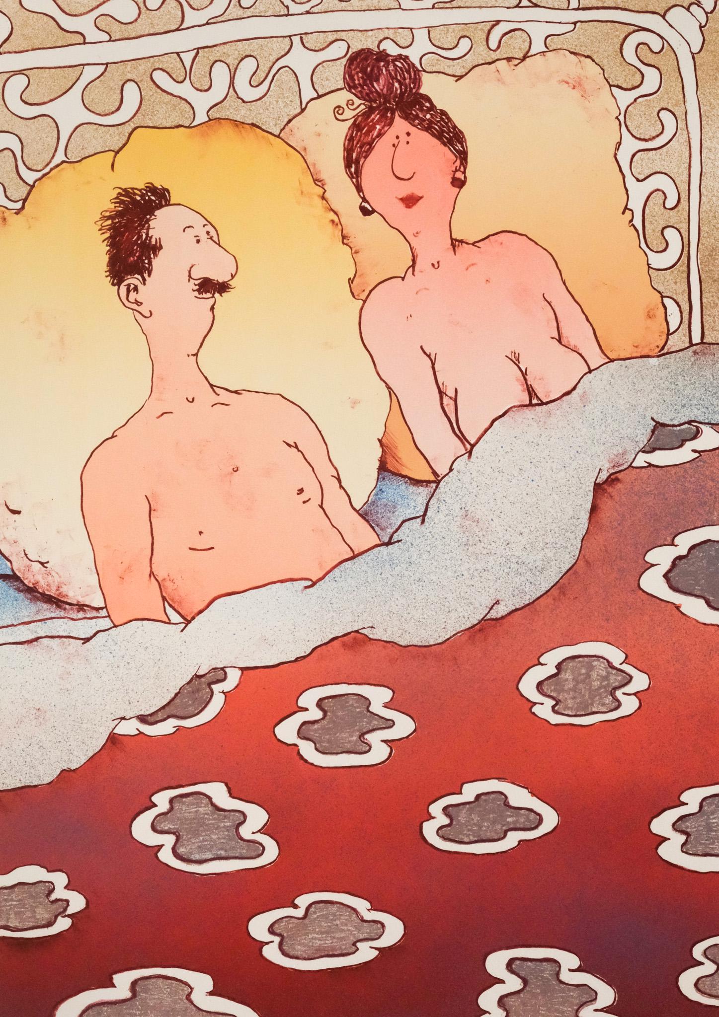 Robert Weil, Couple In Bed (1 of 4)