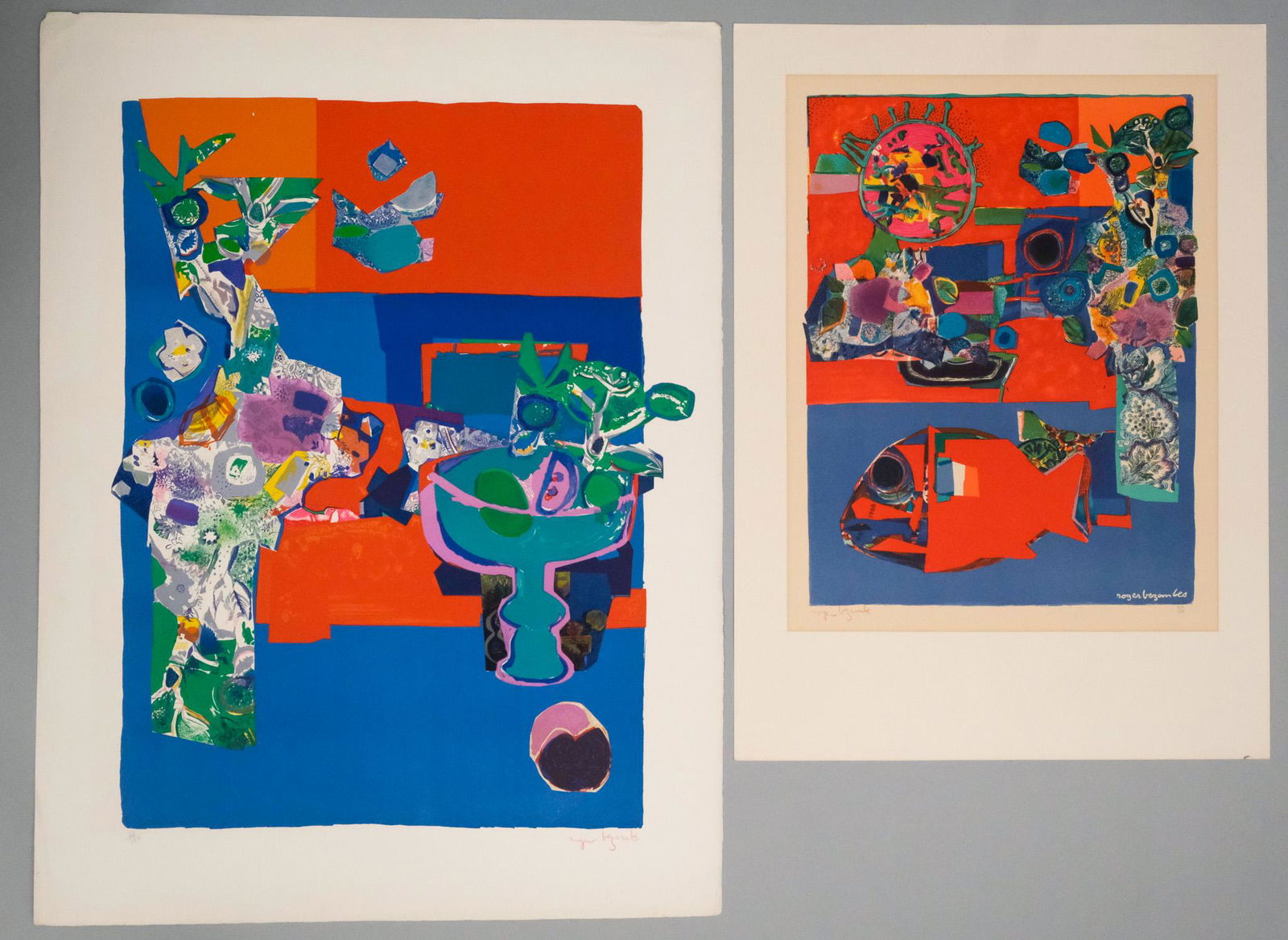 Lot of 2 Roger Bezombes Prints (1 of 7)