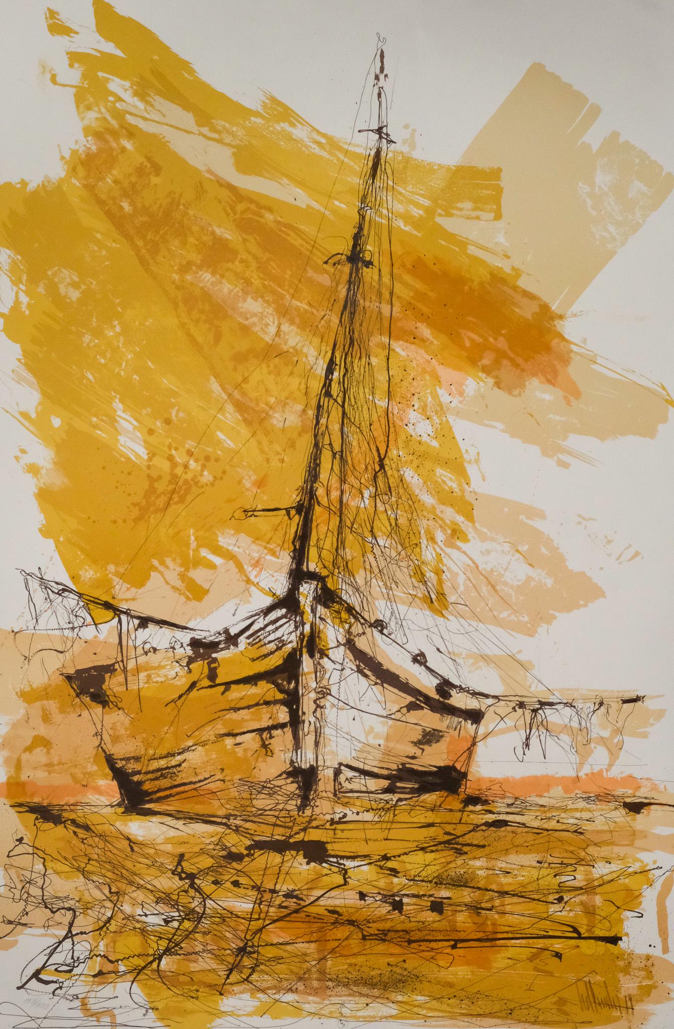 Gino Hollander, "Barco de Madrugada" (1 of 4)