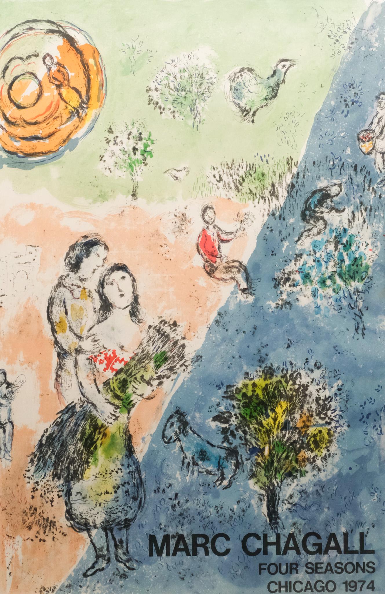 Marc Chagall, "Four Seasons" Poster (1 of 7)