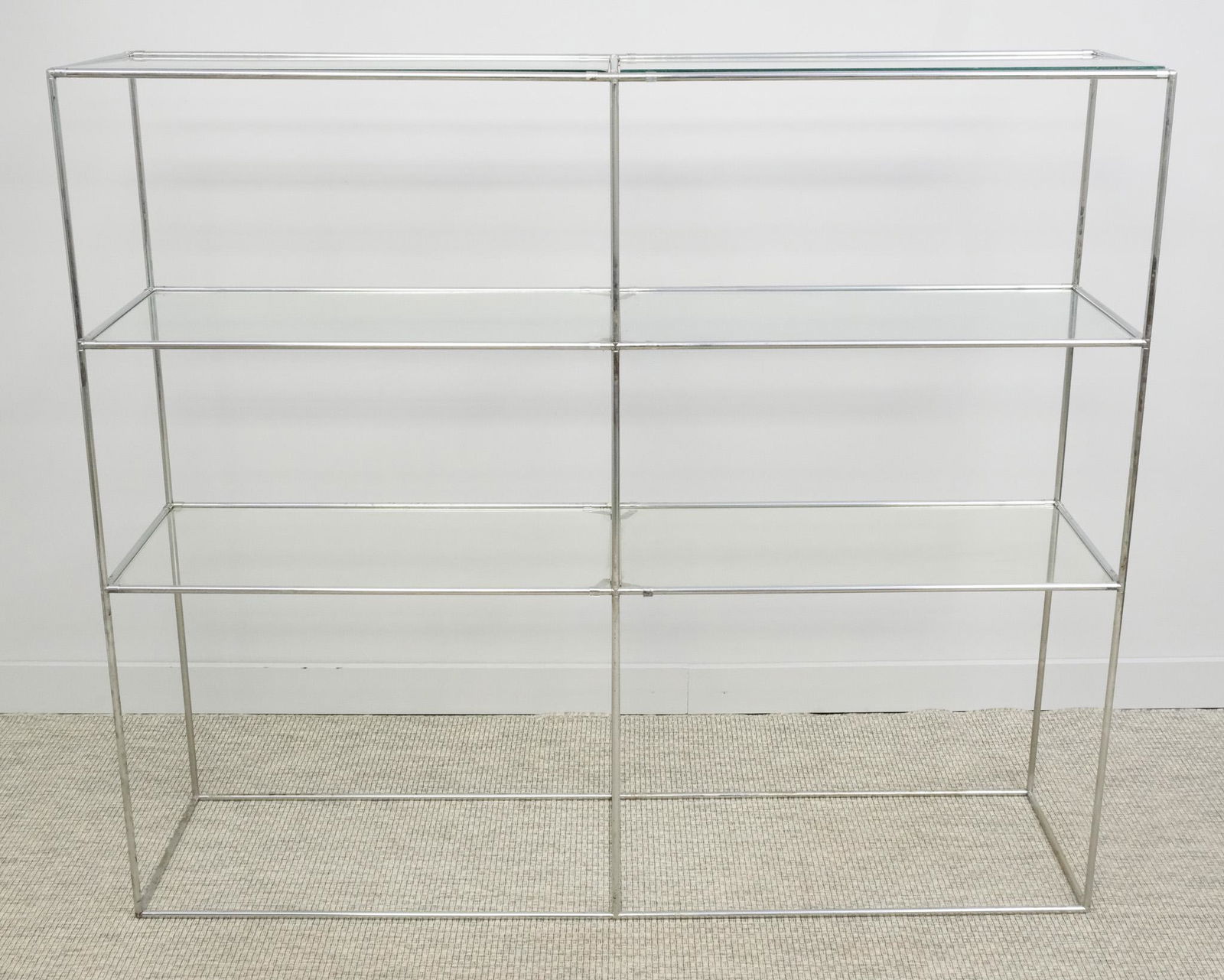 MCM Large Multi-Tier Chrome Display Shelf (1 of 8)