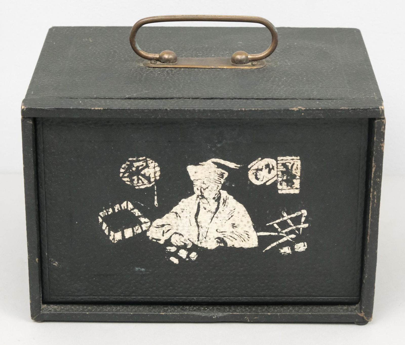 Vintage Leatherette Cased Mahjong Set (1 of 20)