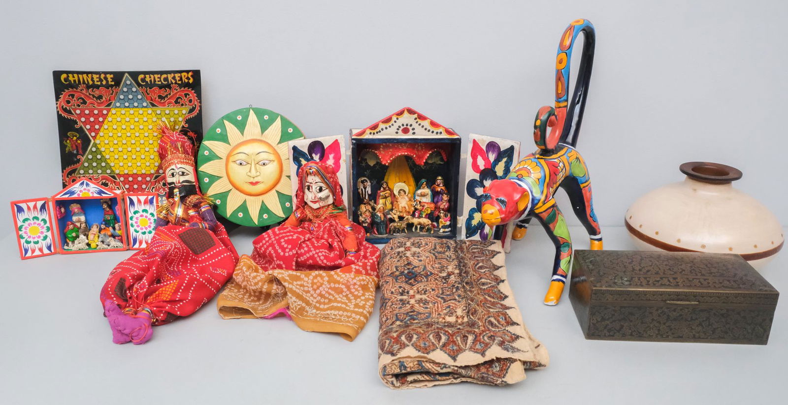Lot of Folk Art Objects (1 of 19)