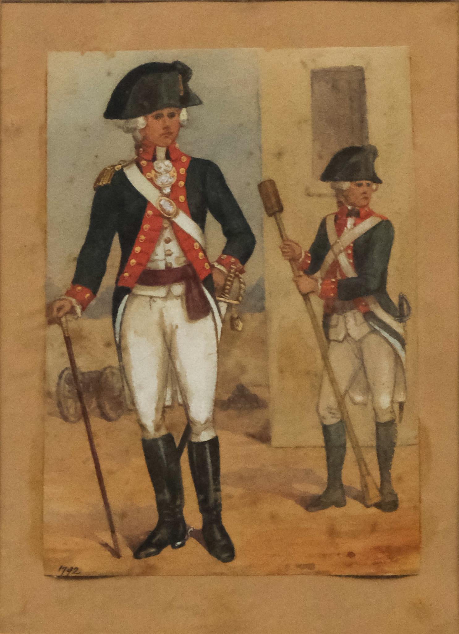 Richard Simkin, "Royal Artillery Officer & Gunner" (1 of 6)