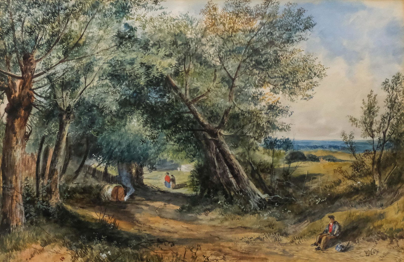 David Cox, Watercolor Landscape (1 of 5)