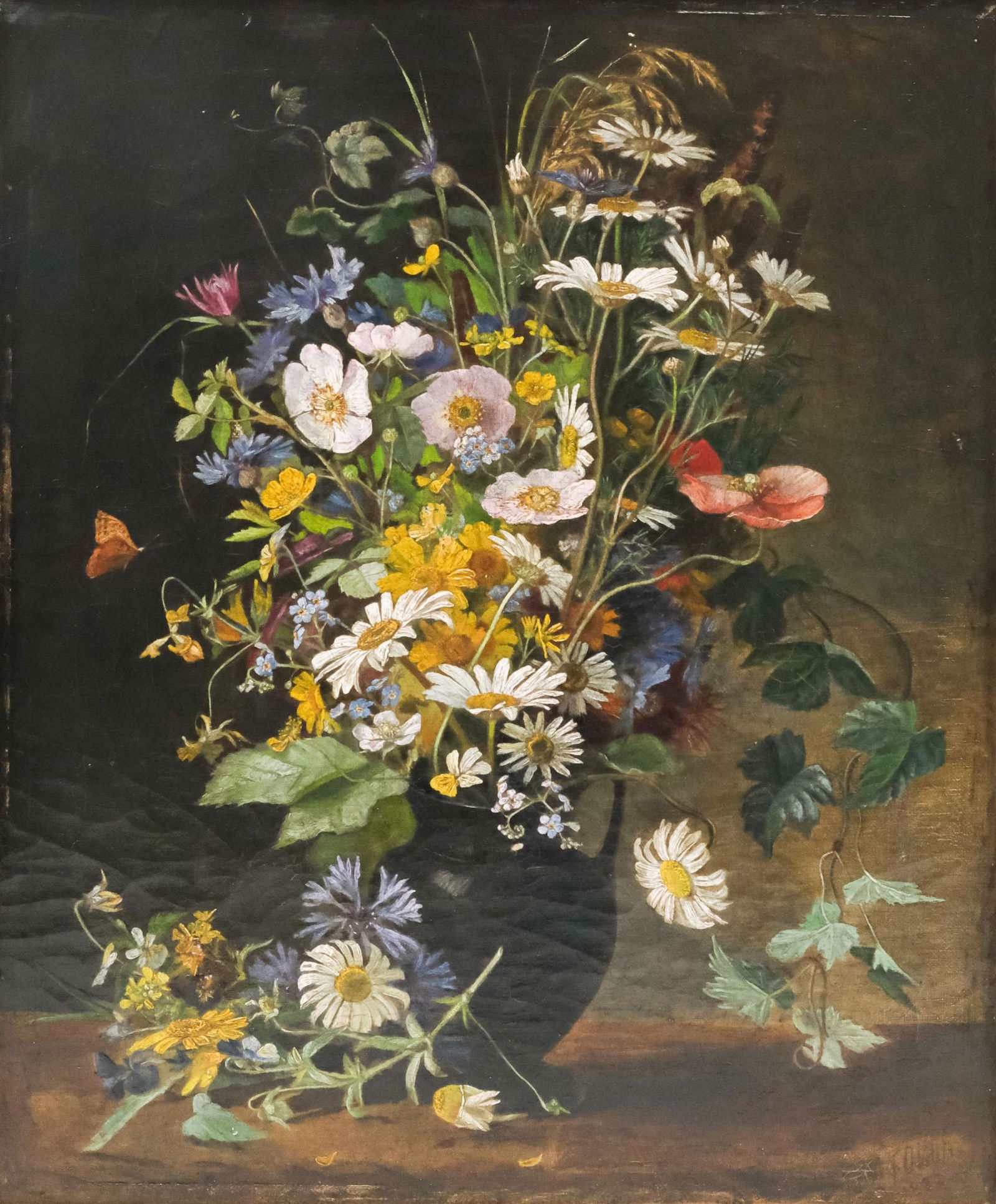 American School, Still Life of Flowers (1 of 5)