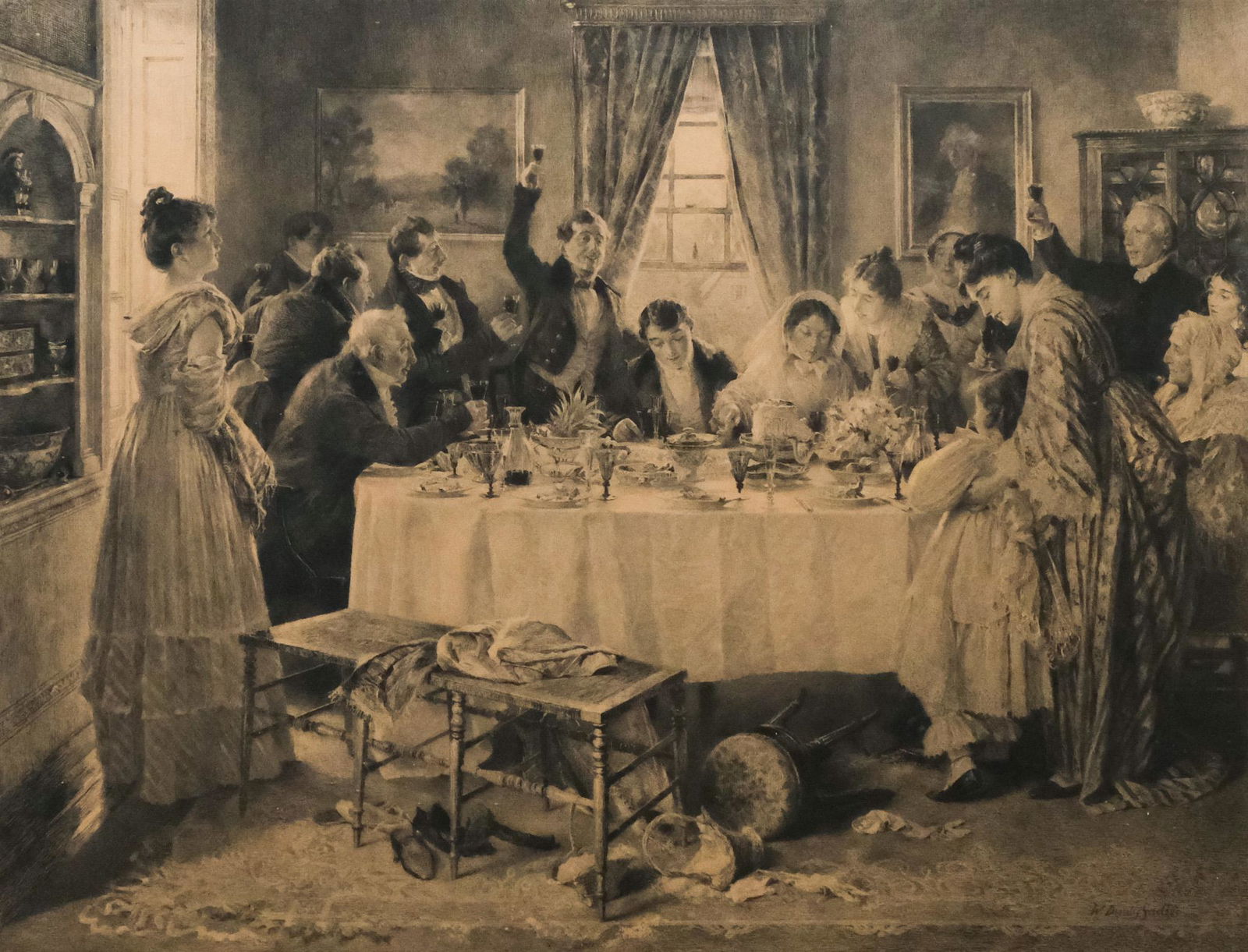 Walter Dendy Sadler, A Toast to the Newly Weds (1 of 8)
