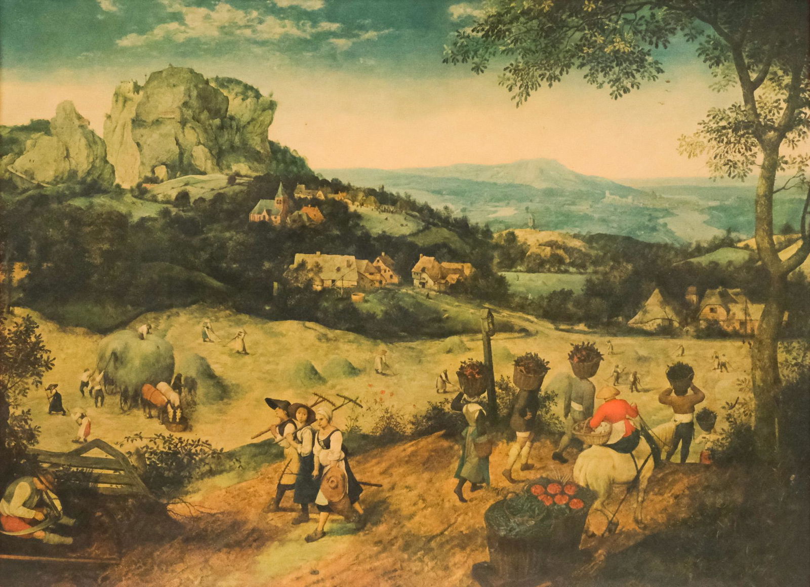 Pieter Bruegel the Elder, "The Hay Harvest" (1 of 5)