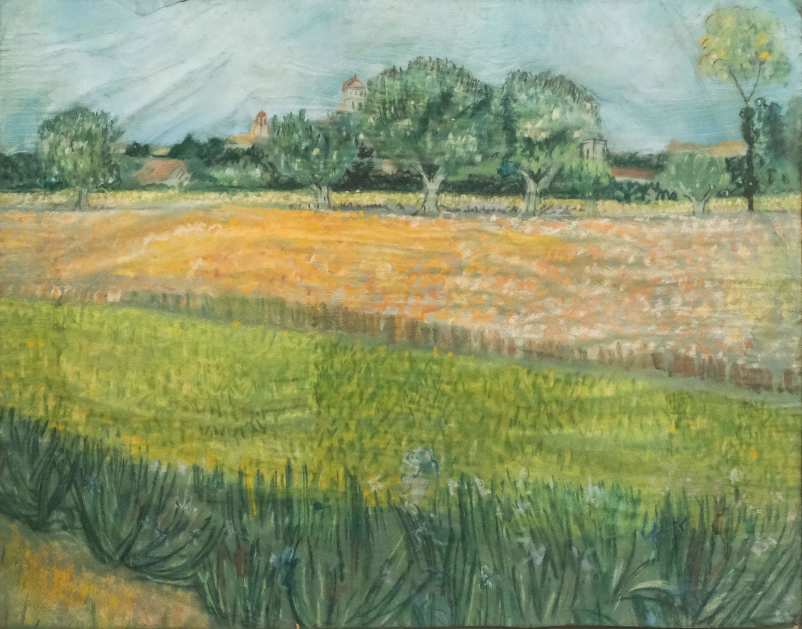 American School, Pastel Landscape (1 of 5)