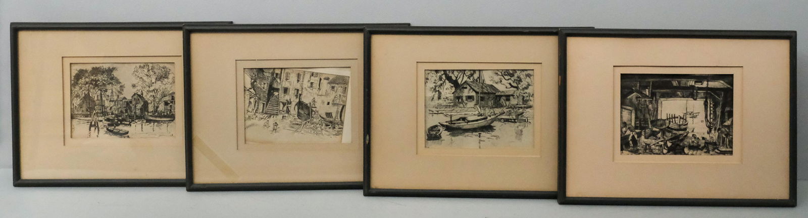 Group of 4 Lionel Barrymore Etchings (1 of 10)