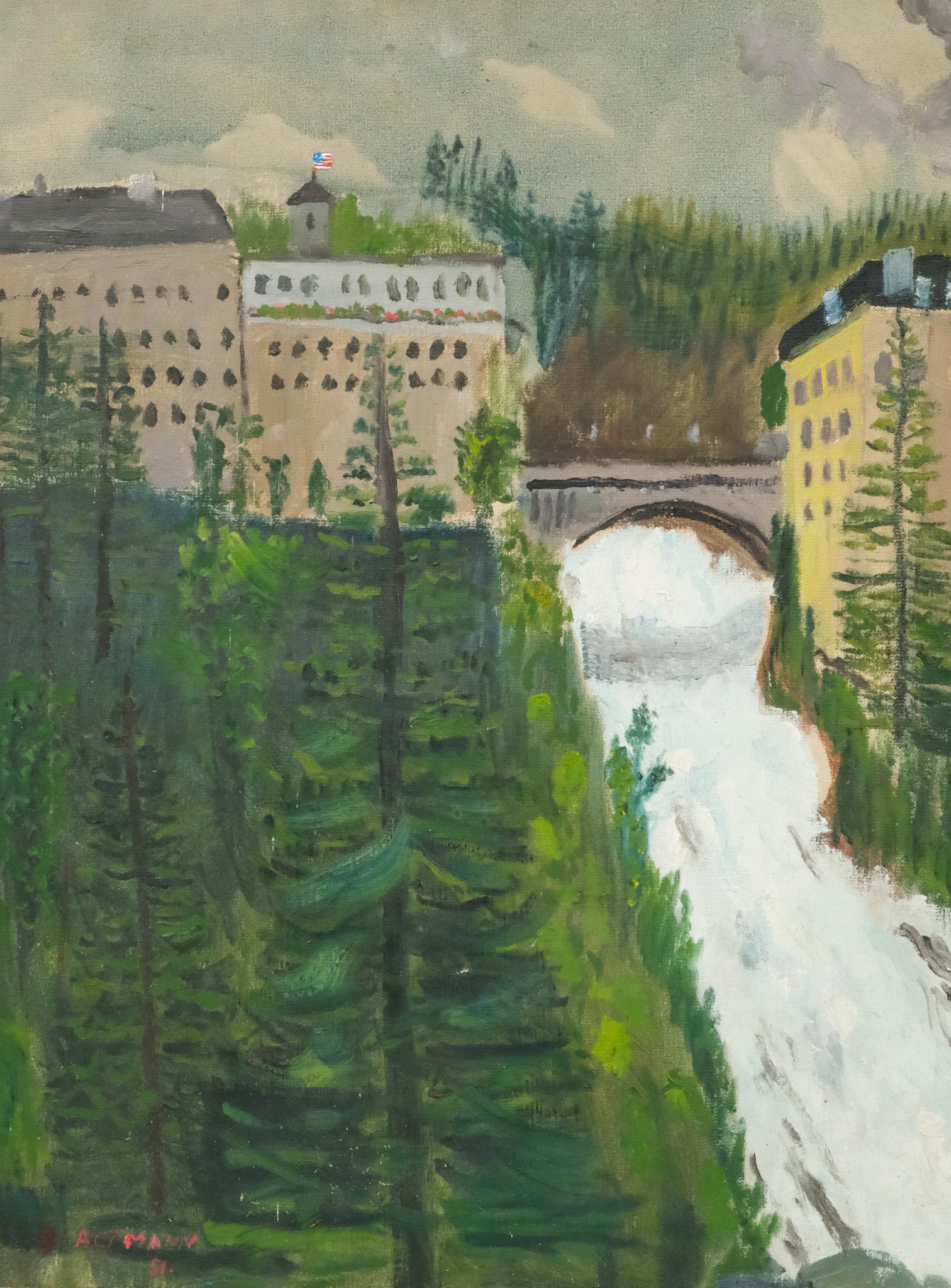 American School, City on a River (1 of 6)