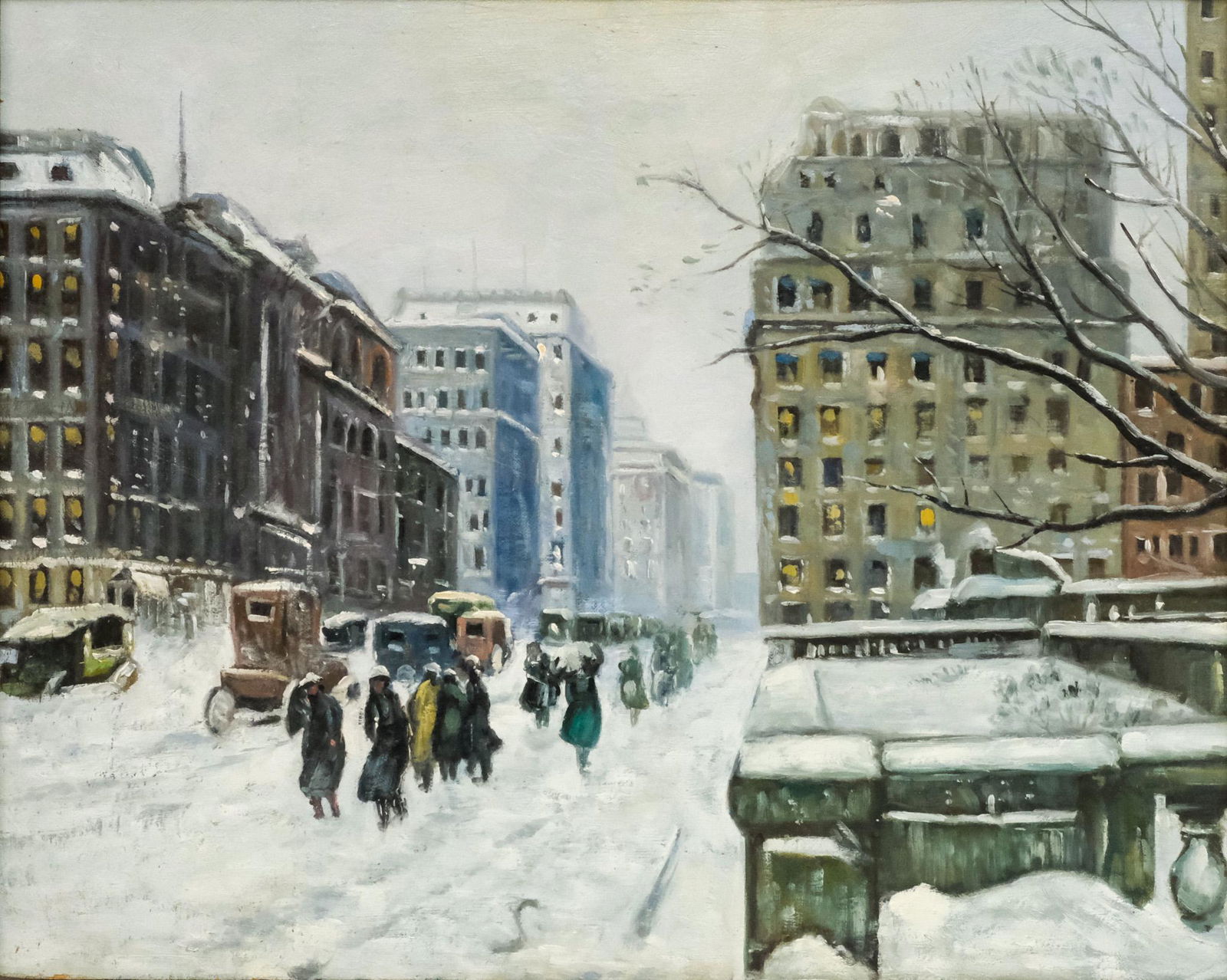 American School, Snow in the City (1 of 6)