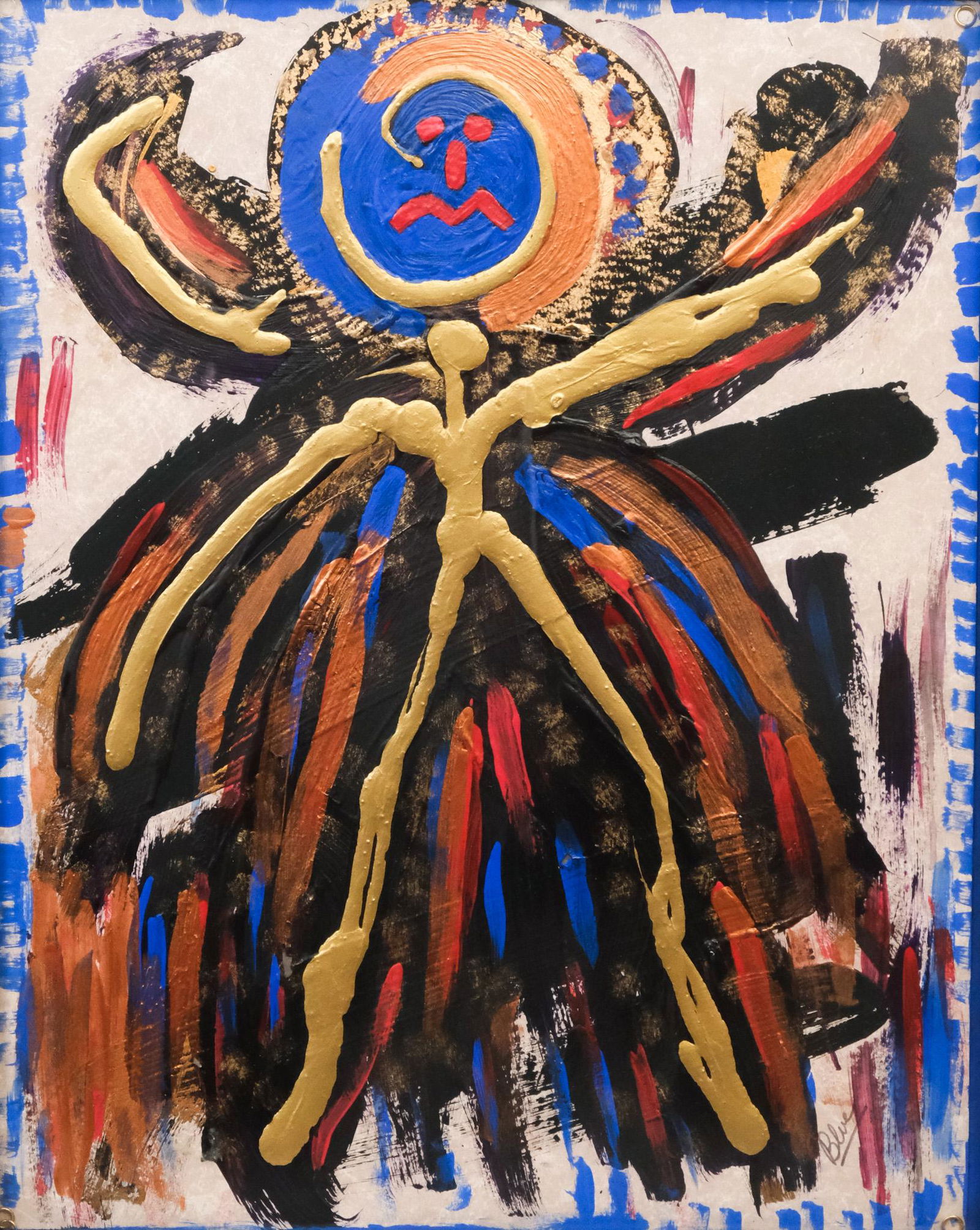 Elaine Blue, "The Golden Man" (1 of 6)