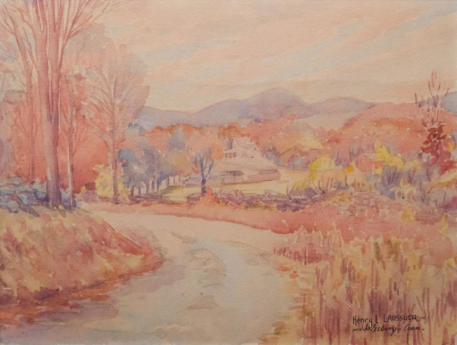 Henry L. Laussucq, "Salisbury, Connecticut" (1 of 5)