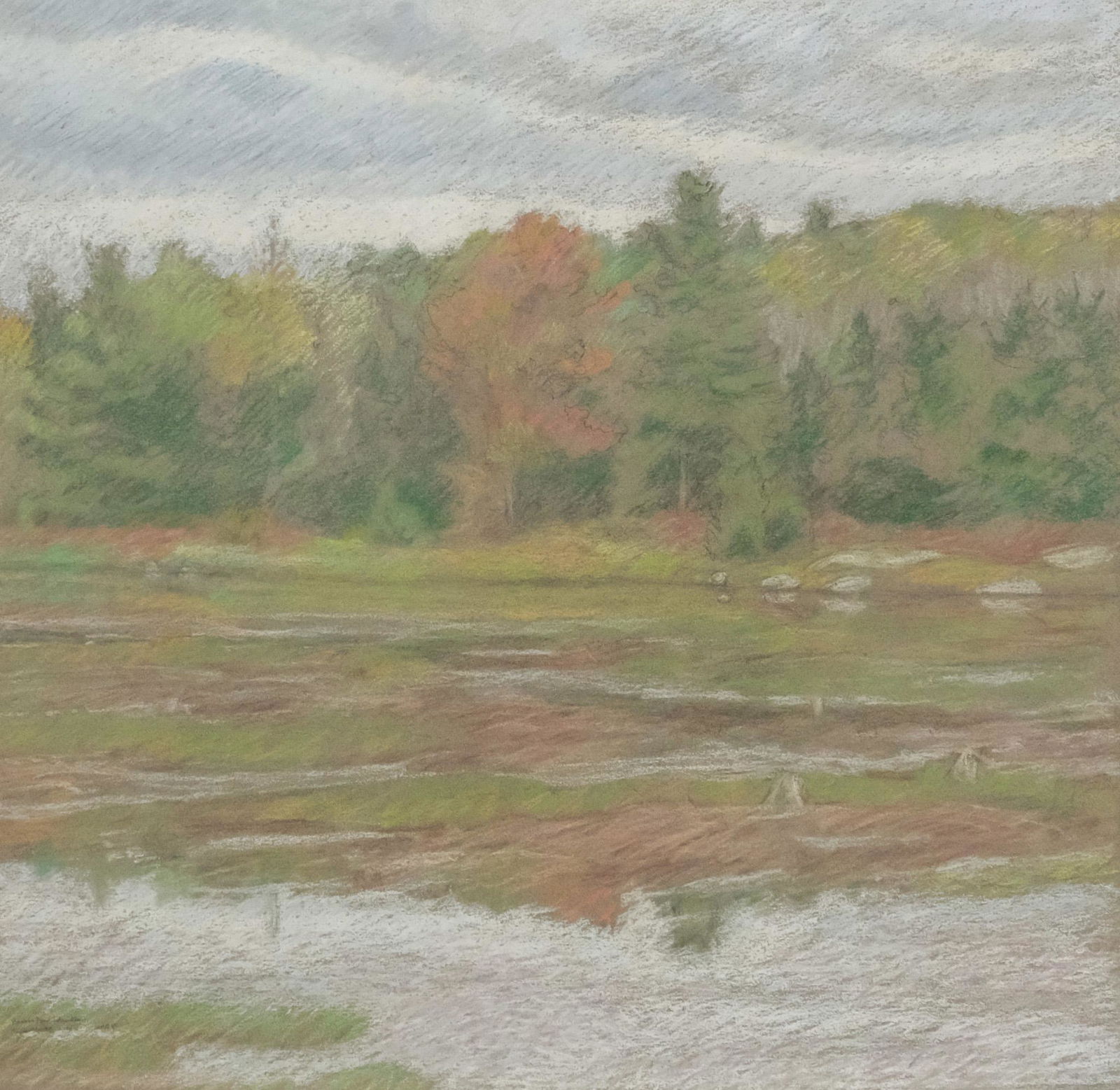 American School, "Beaver Pond, Acadia" (1 of 5)