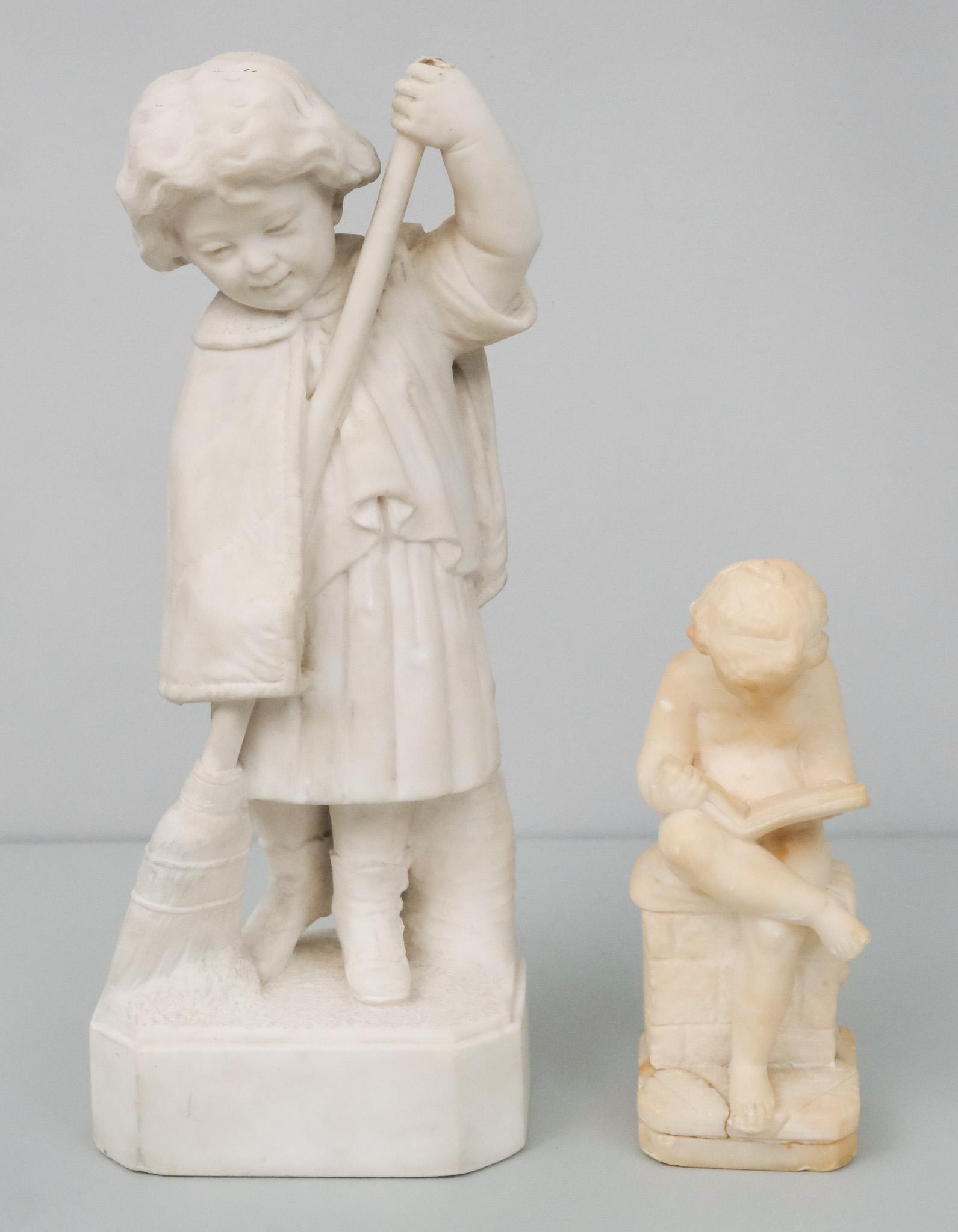 Two Small Marble & Alabaster Carvings (1 of 13)