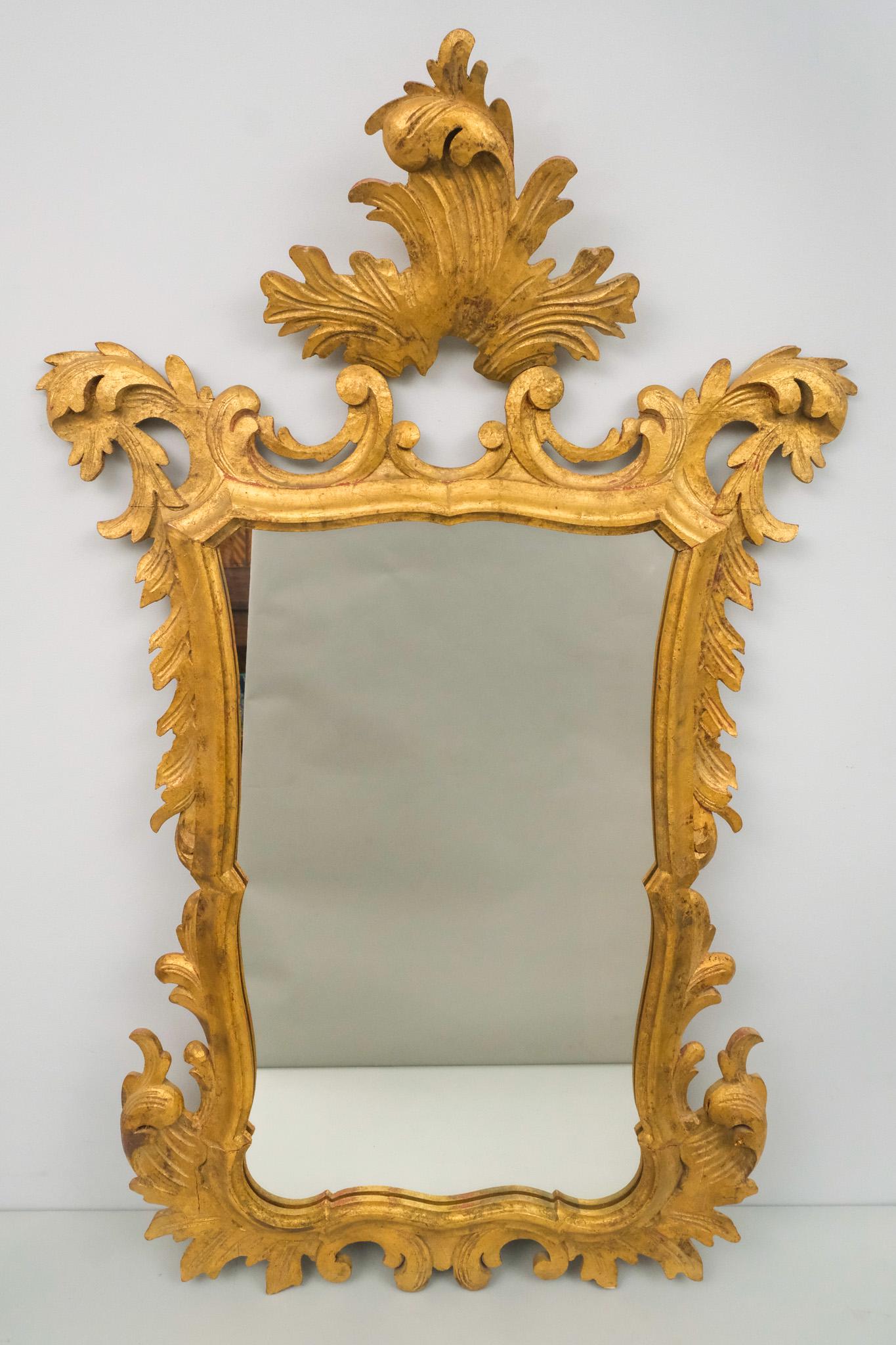 Spanish Giltwood Mirror (1 of 6)
