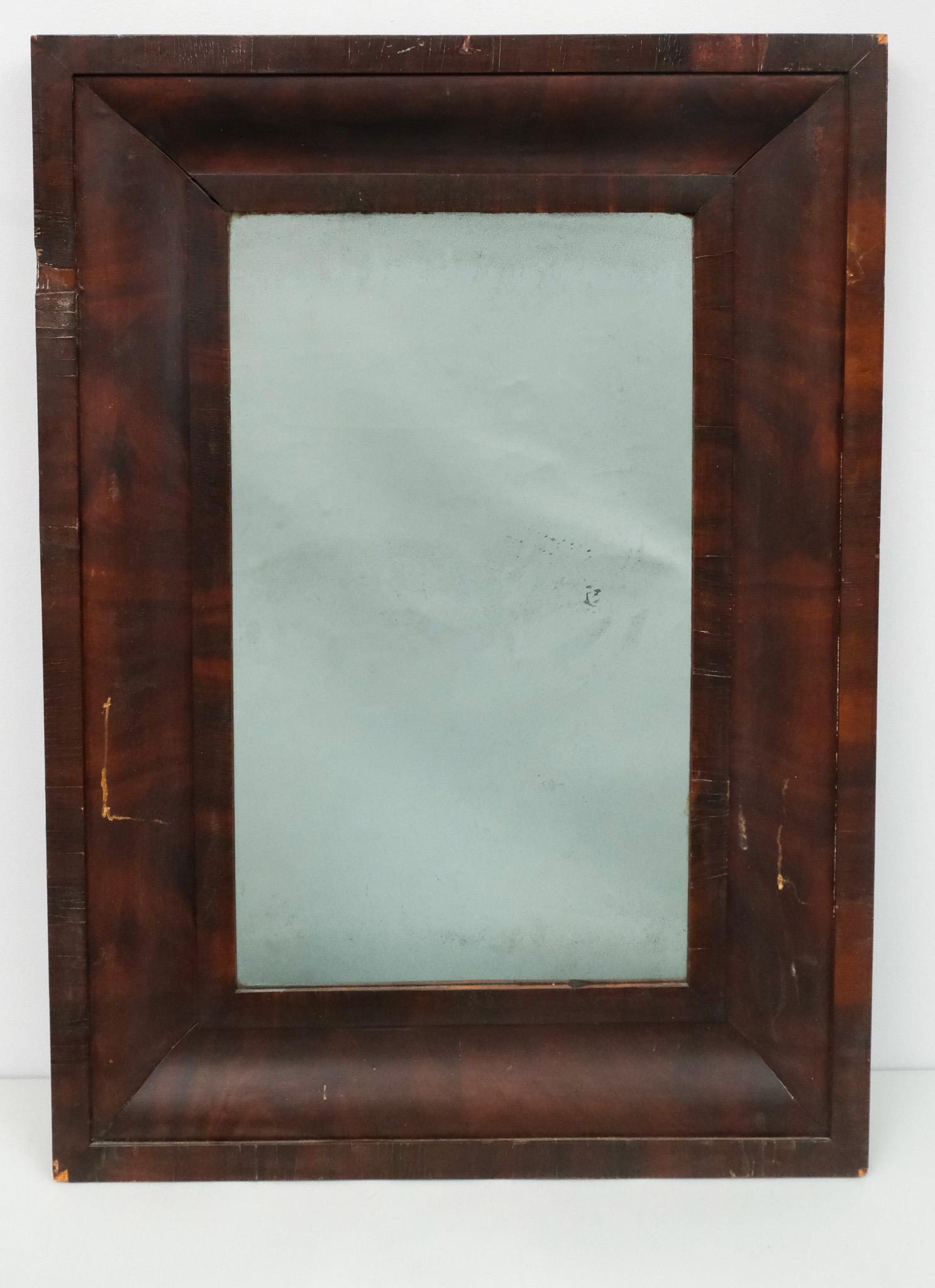 American Empire Mahogany Mirror (1 of 4)