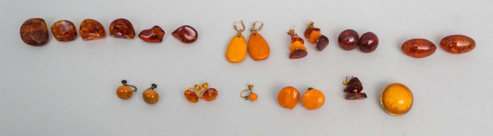 Group of Antique Amber Jewelry (1 of 8)