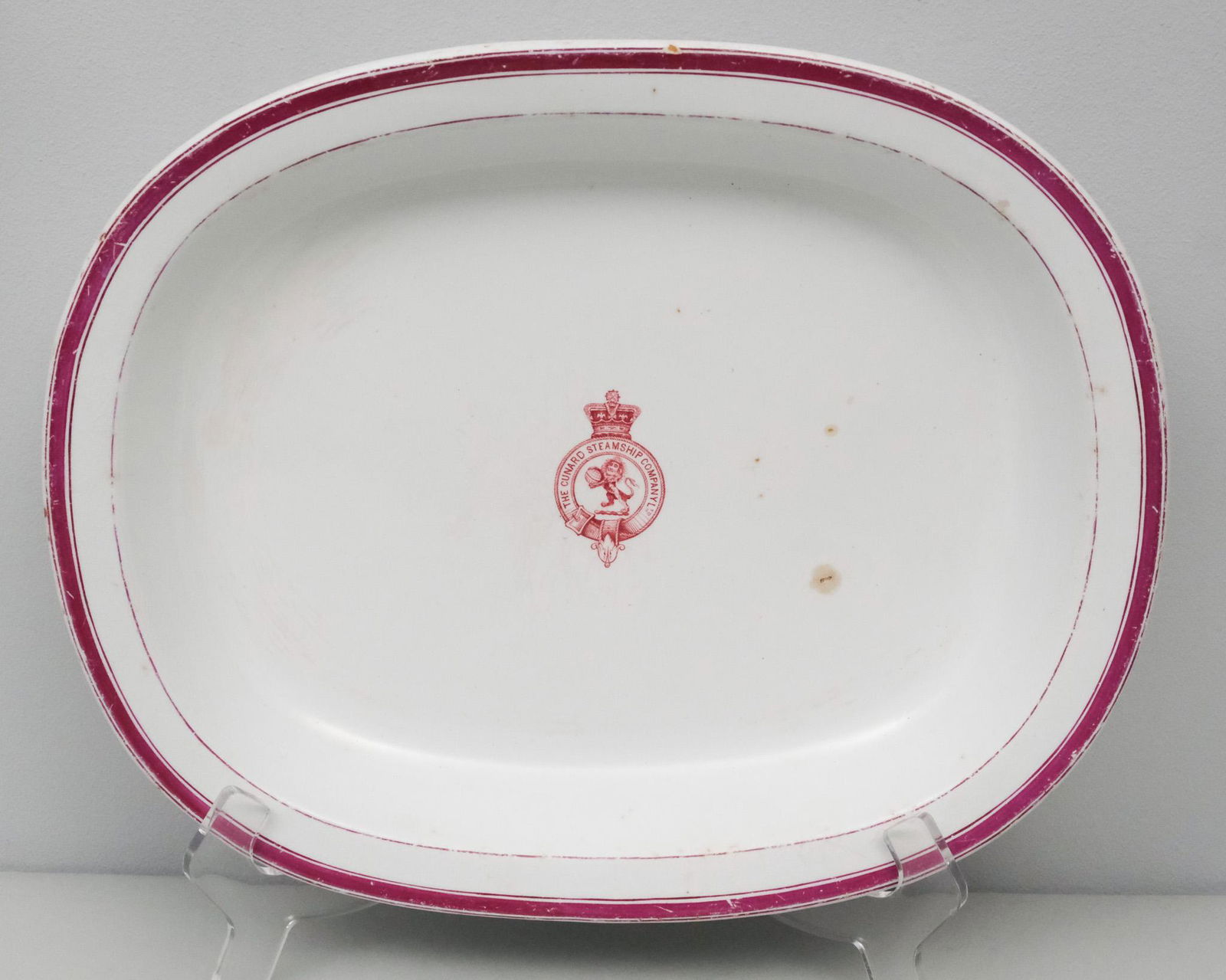 Cunard Steamship Ocean Liner Porcelain Platter (1 of 5)