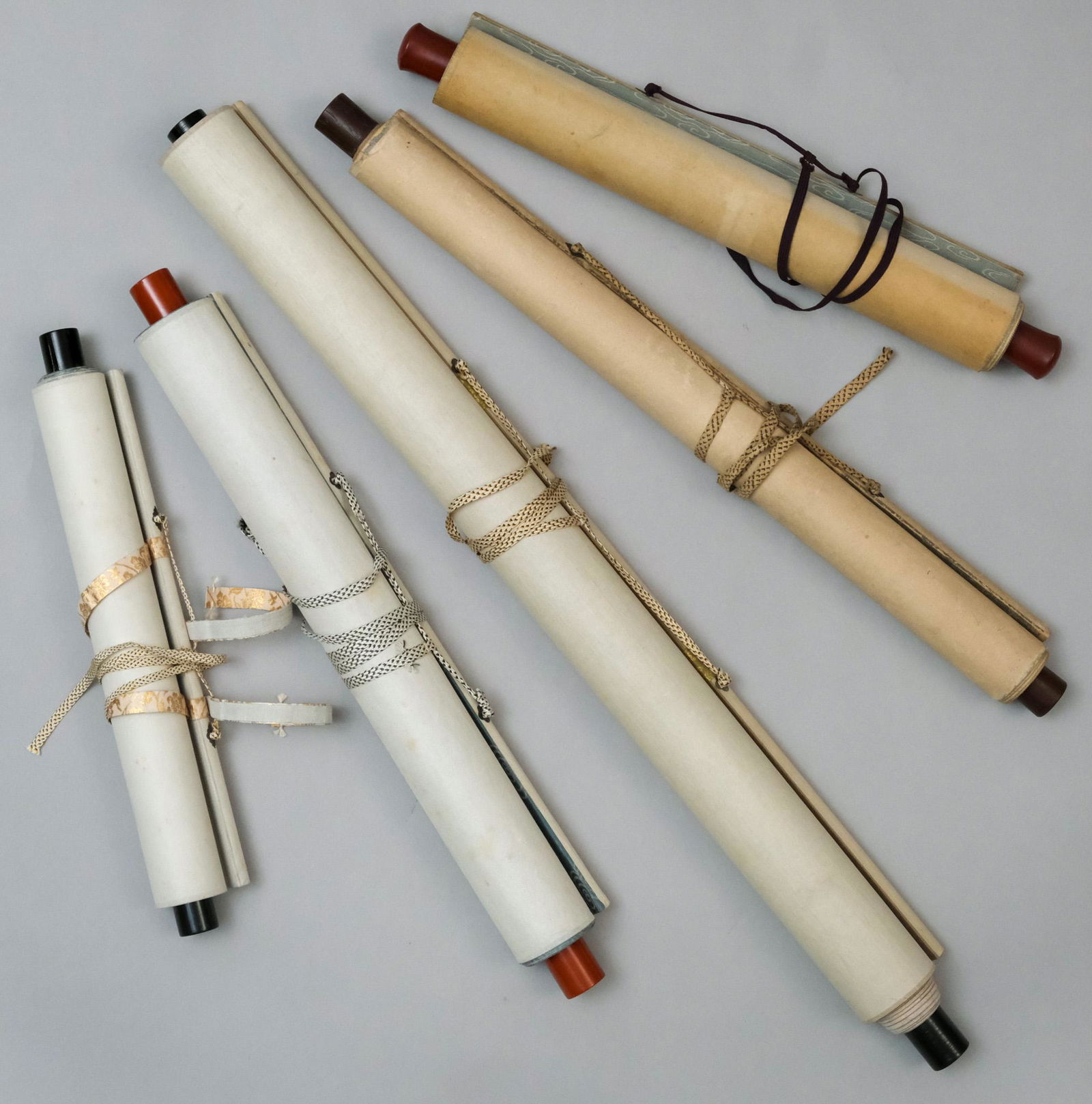 Group of 5 Japanese Scrolls (1 of 11)