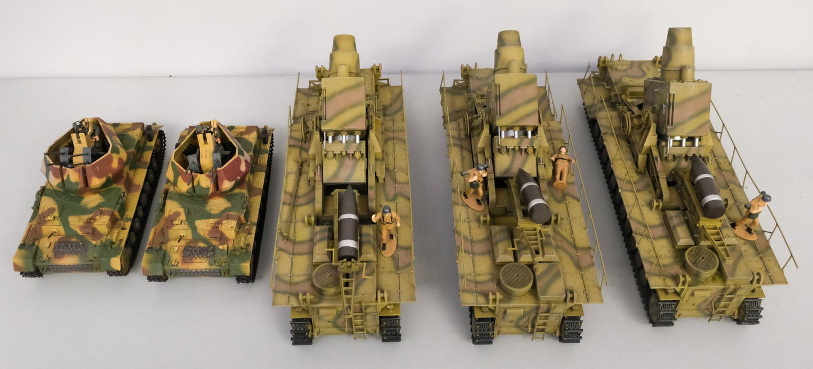 Large Group of Toy Army Vehicles (1 of 8)