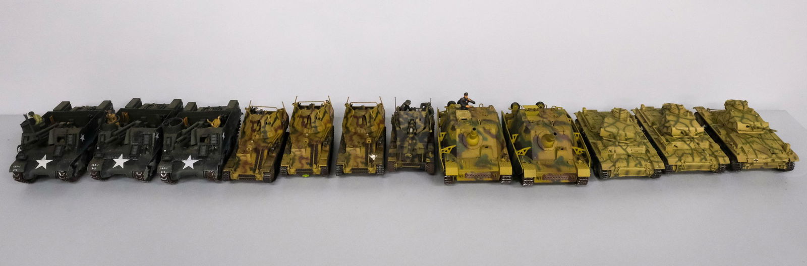 Large Group of Toy Army Vehicles (1 of 8)