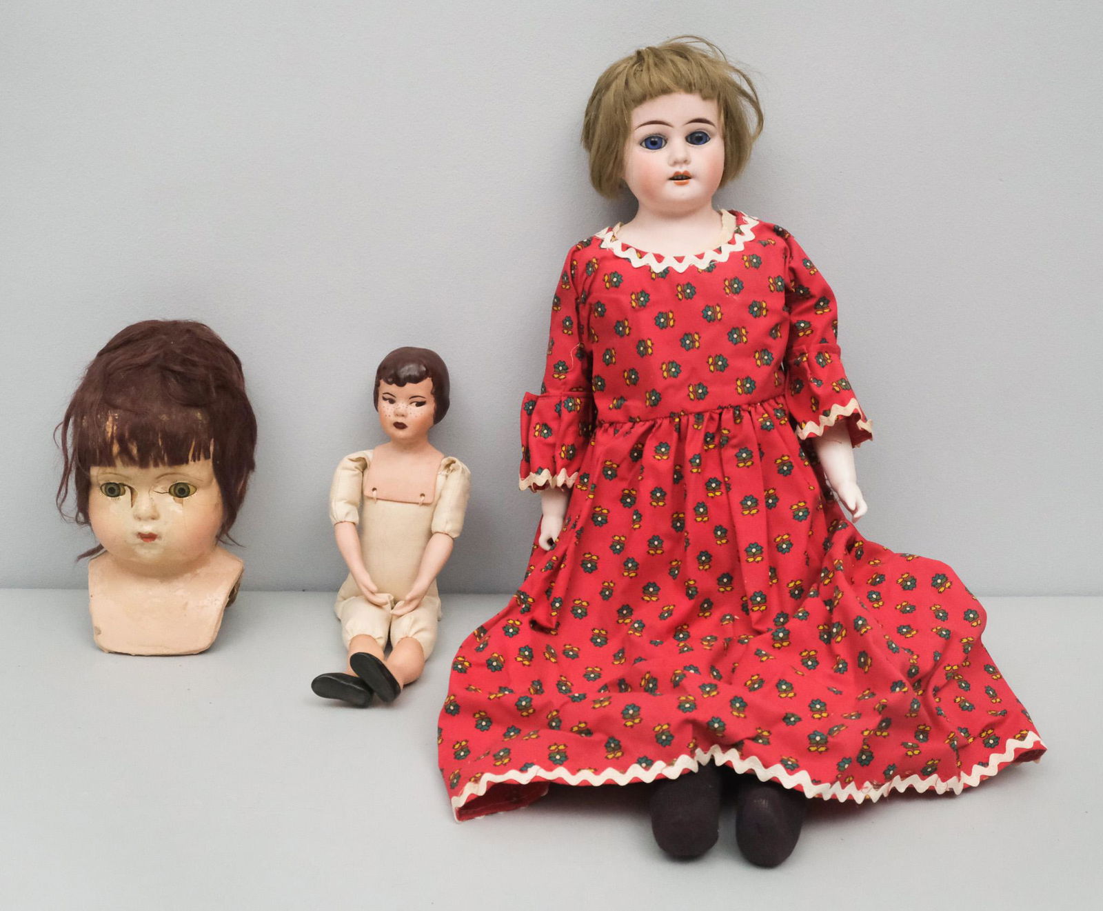 Group of Bisque Head Dolls (1 of 20)