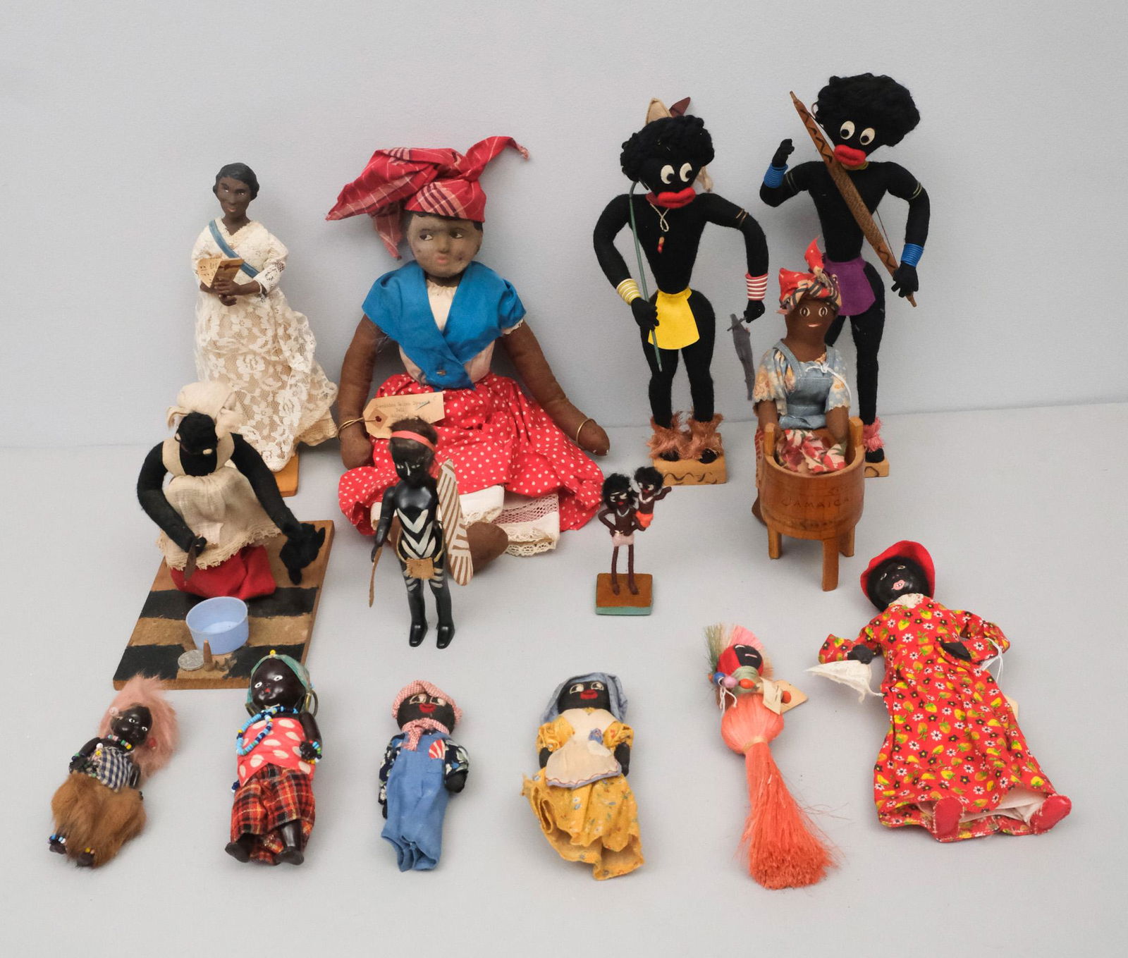 Group of Vintage Souvenir Dolls (1 of 8)