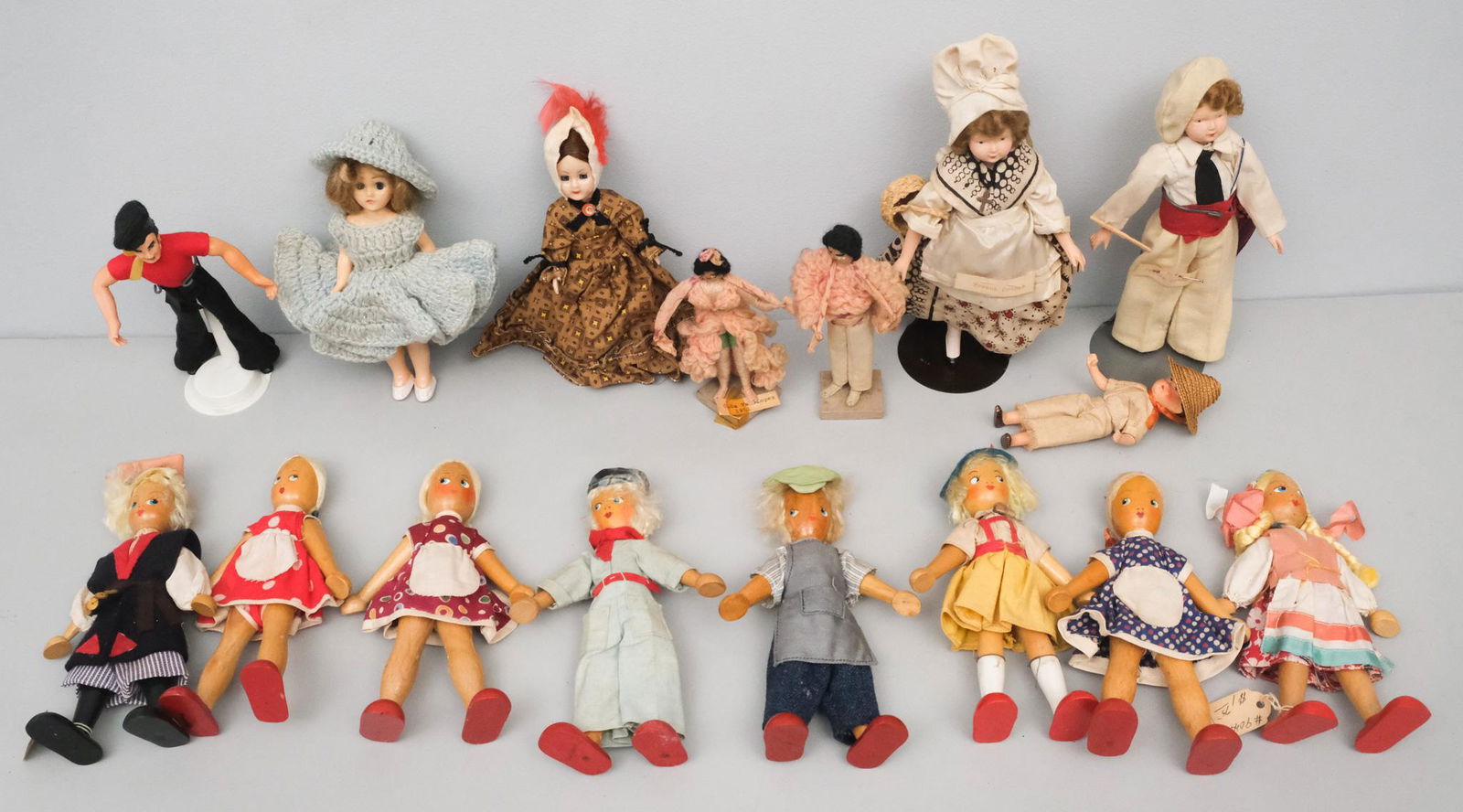 Group of Mostly Peg Dolls (1 of 9)