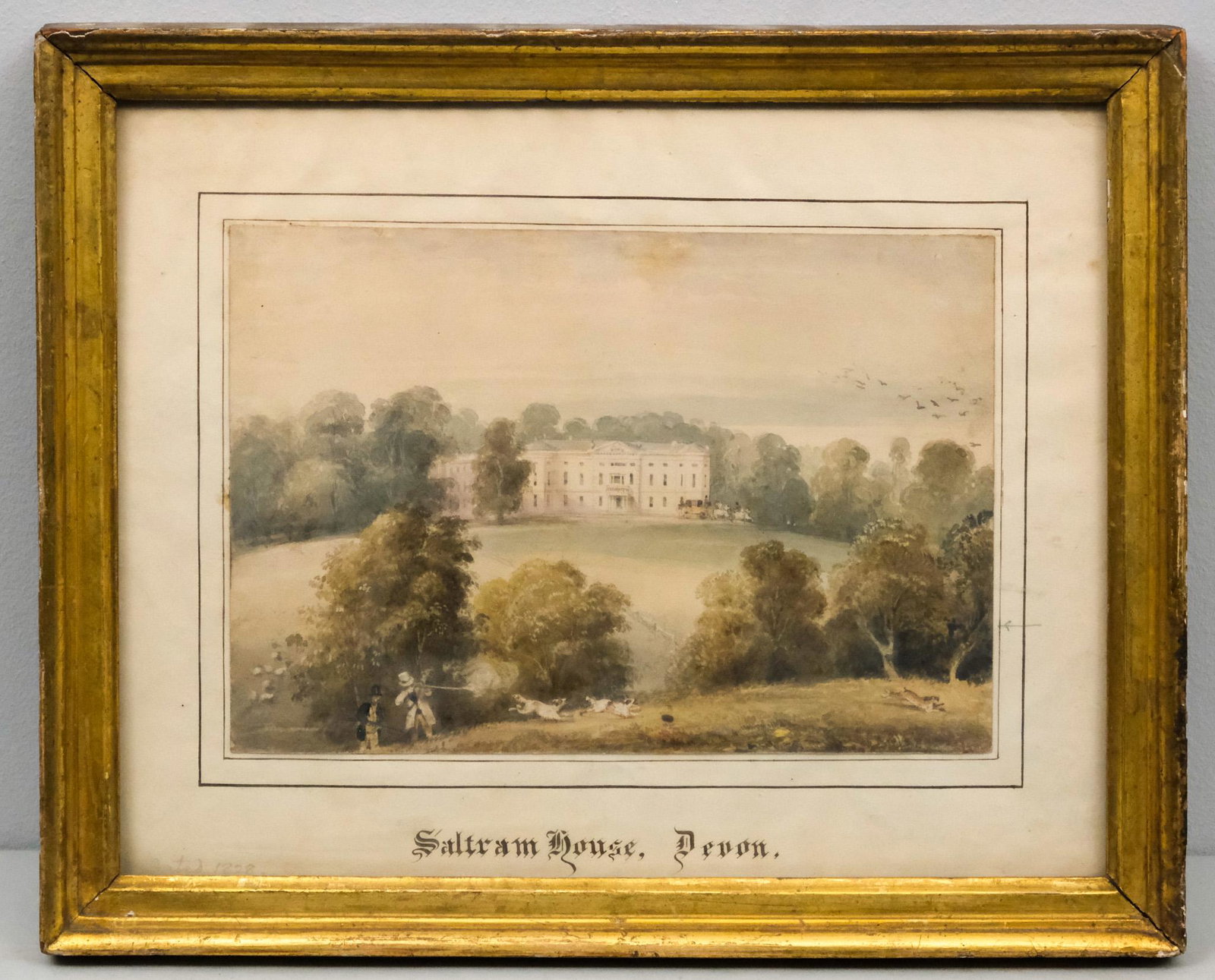 J. M. W. Turner, "Saltram House, Devon" (1 of 8)