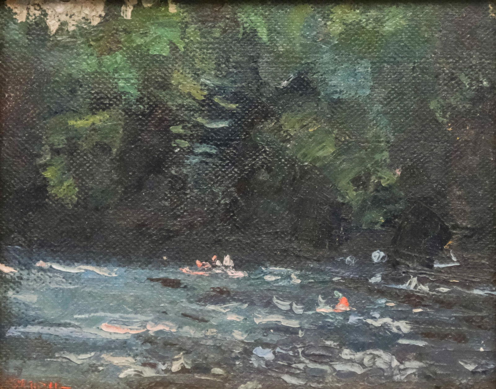 Bernard Lennon, A Woman Drowns in Silence (1 of 5)