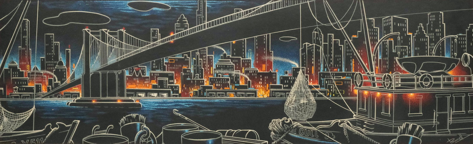 American School, Brooklyn Bridge (1 of 6)