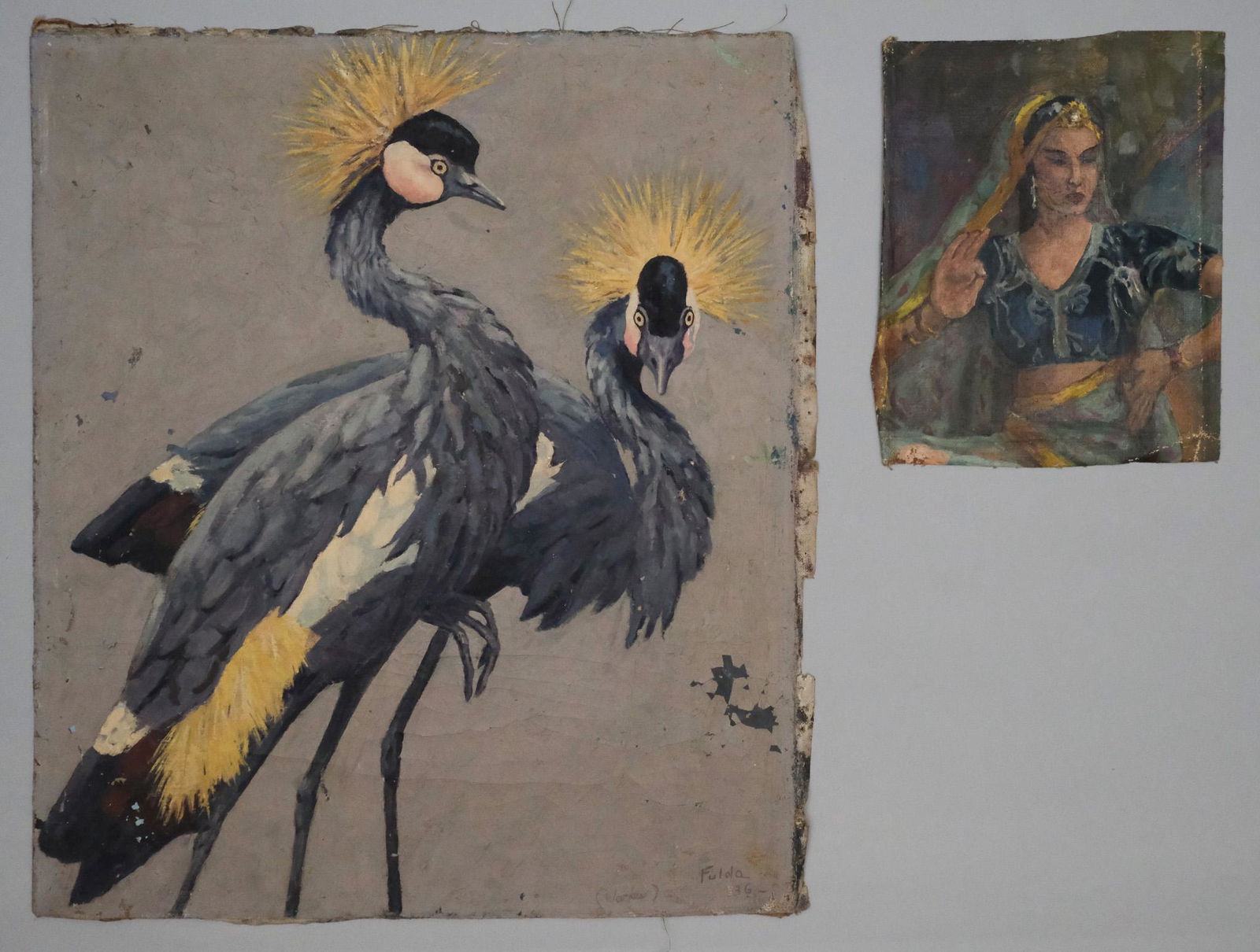 Two Loose Canvas Pieces (1 of 7)