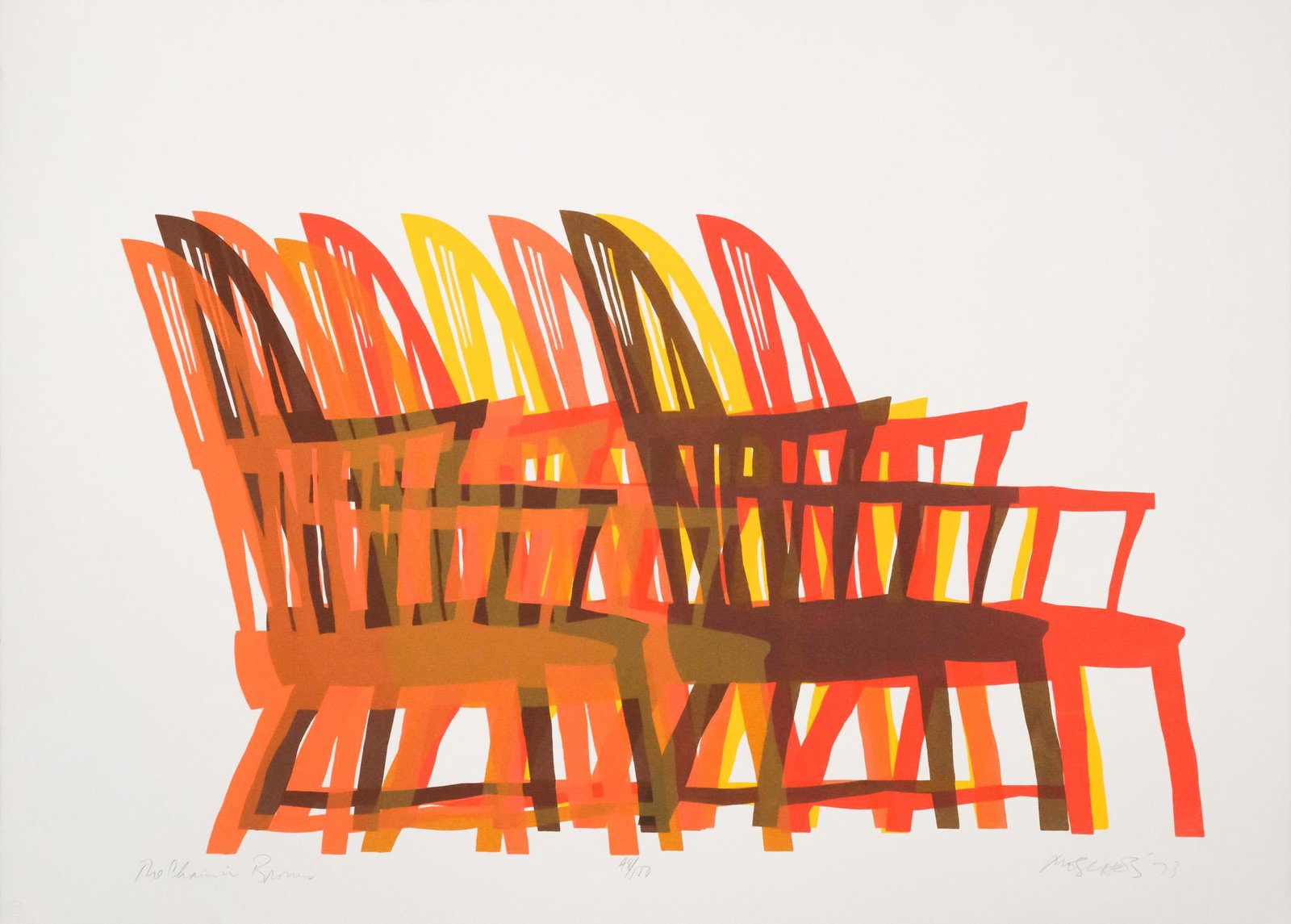 Arnold Mesches, "The Chair in Browns" (1 of 8)