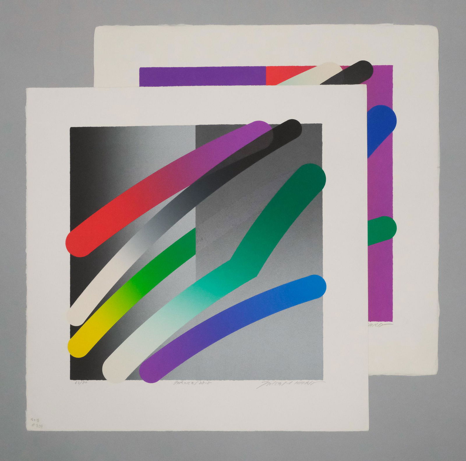 Lot of 2 Takeshi Hara Lithographs (1 of 15)