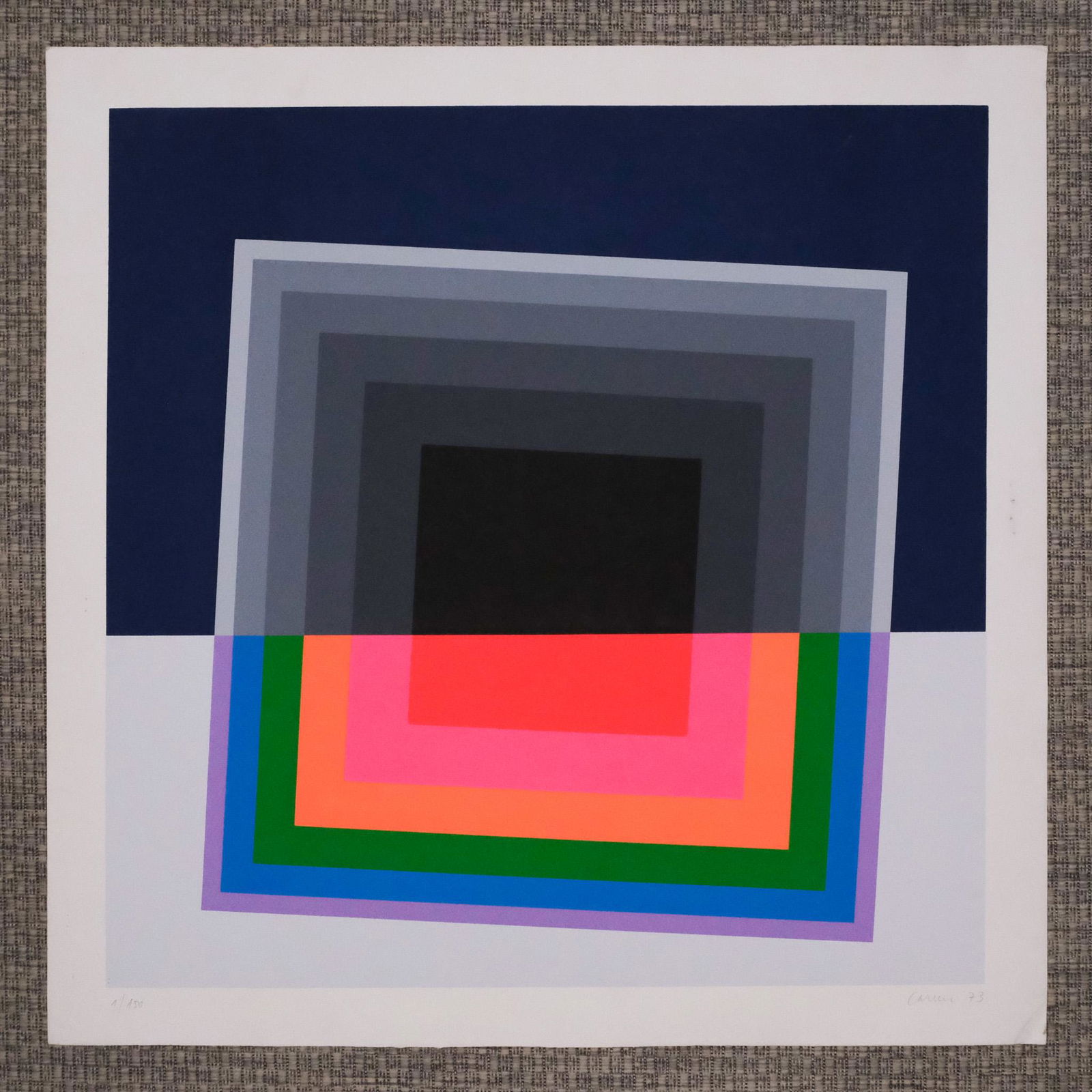 Eugenio Carmi, "Segnale Immaginario" (1 of 2)