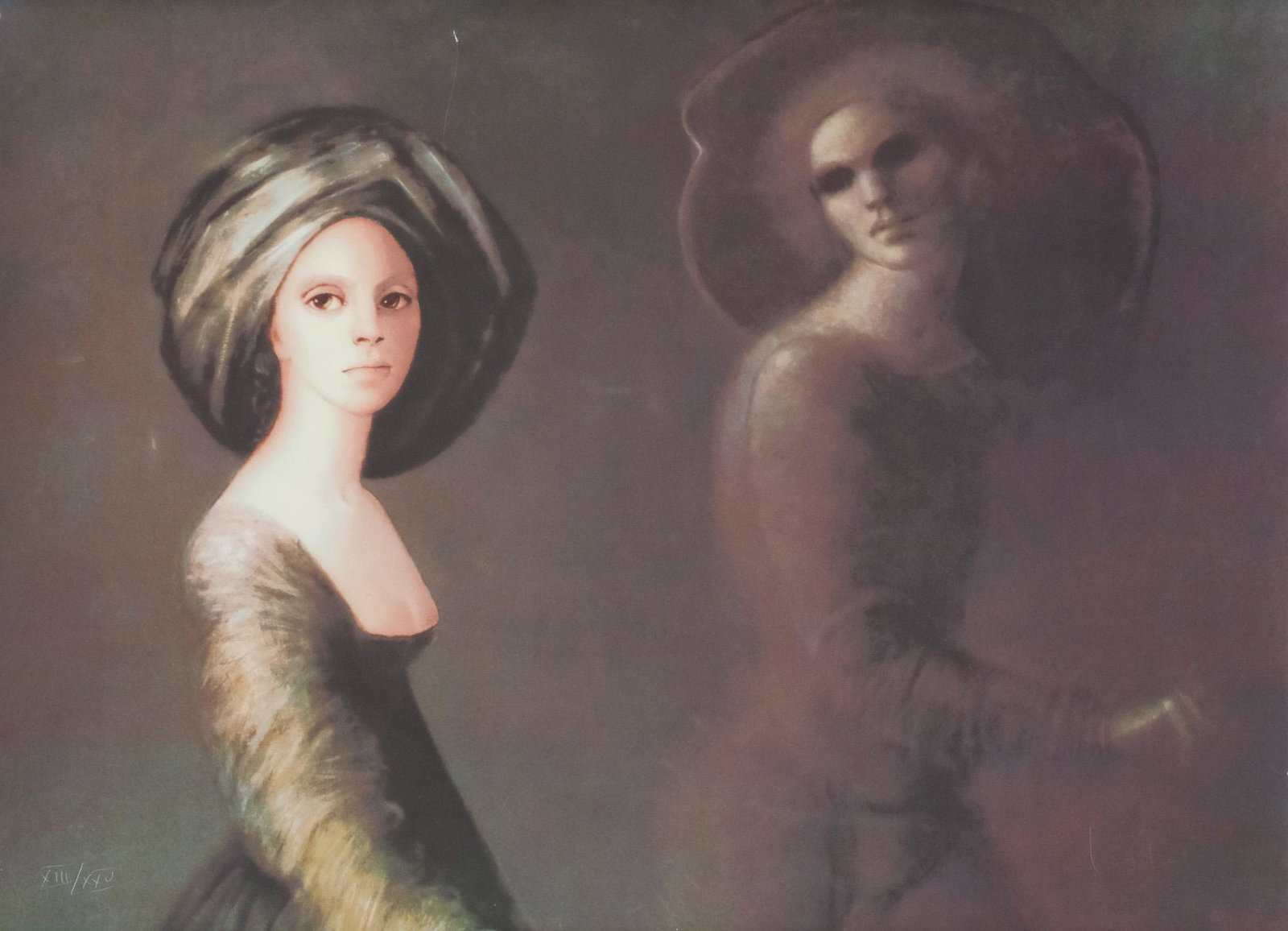 Leonor Fini, "La Tenebrosa" (1 of 6)