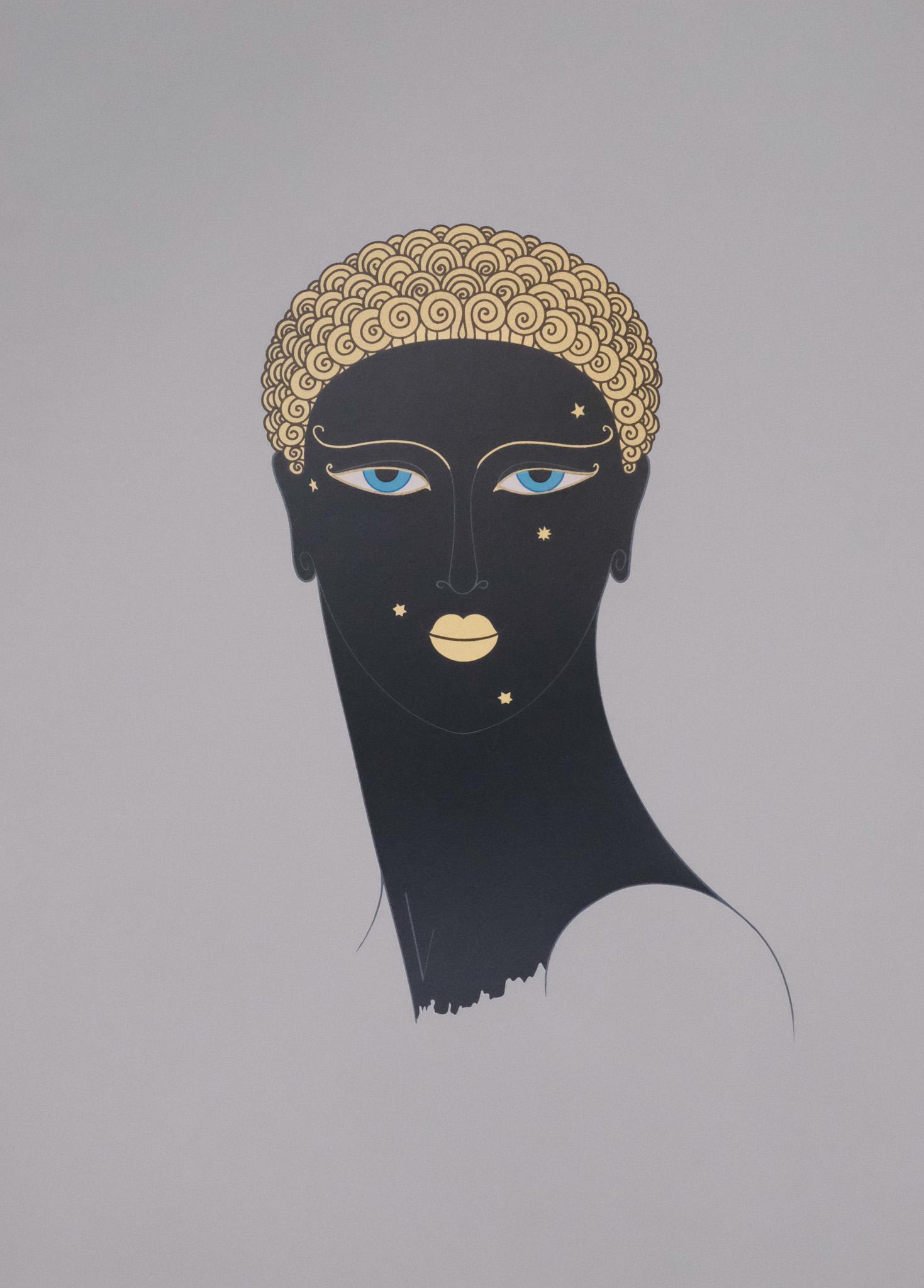 Erte, "Queen of Sheba" (1 of 5)