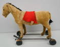 Early Steiff Donkey on Wheels