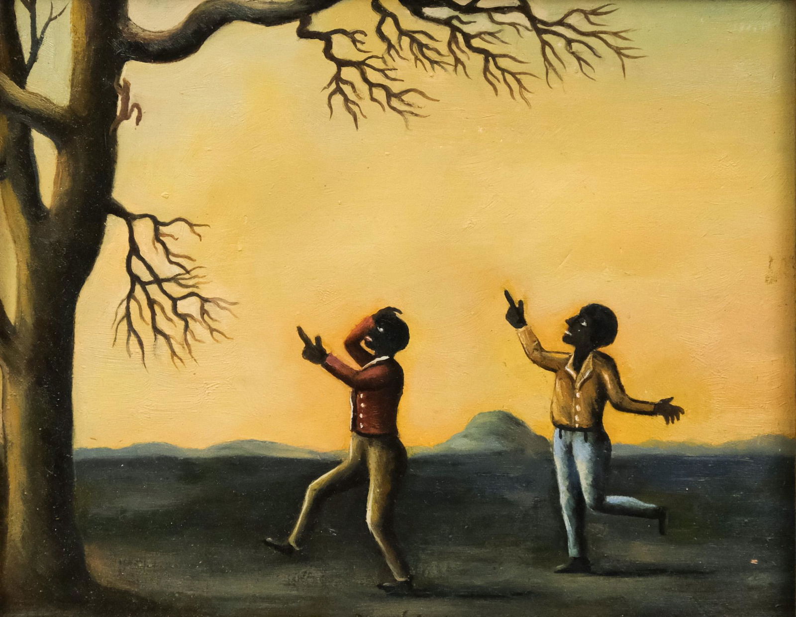 After George Washington Mark, Chasing the Squirrel (1 of 5)