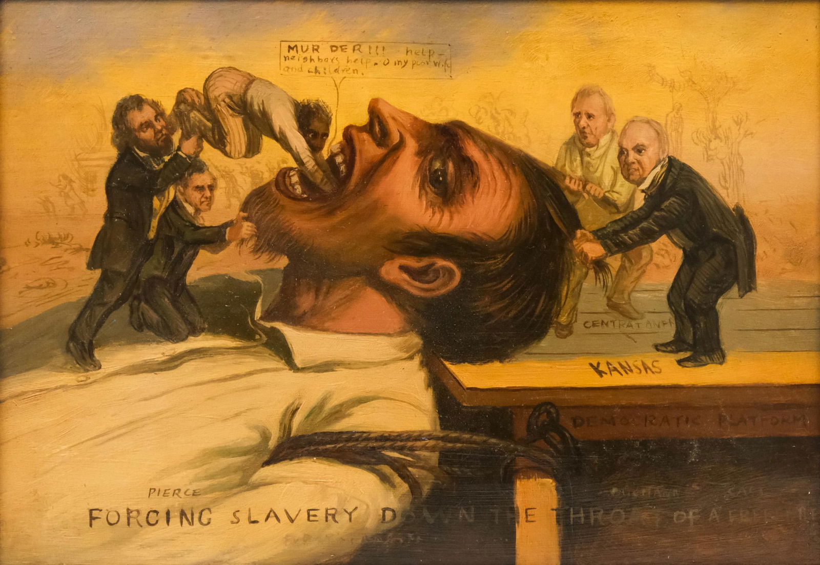 American School, Anti-Slavery Illustration (1 of 5)