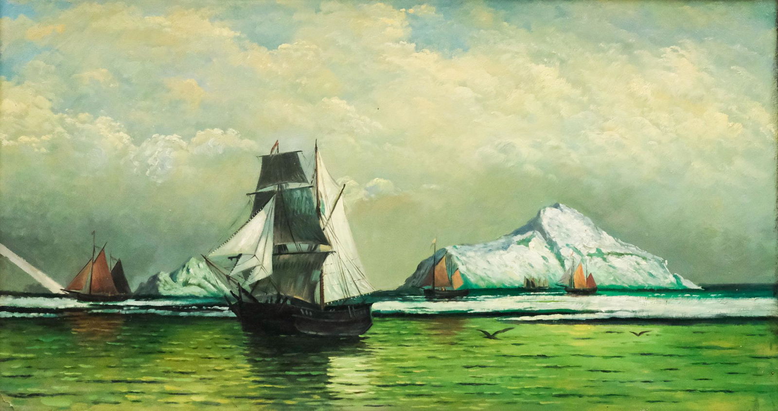 American School, Ships & Icebergs (1 of 5)