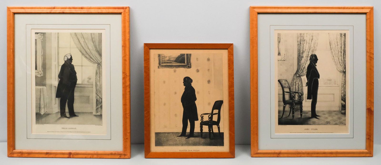 After William Henry Brown, Three Silhouettes (1 of 16)