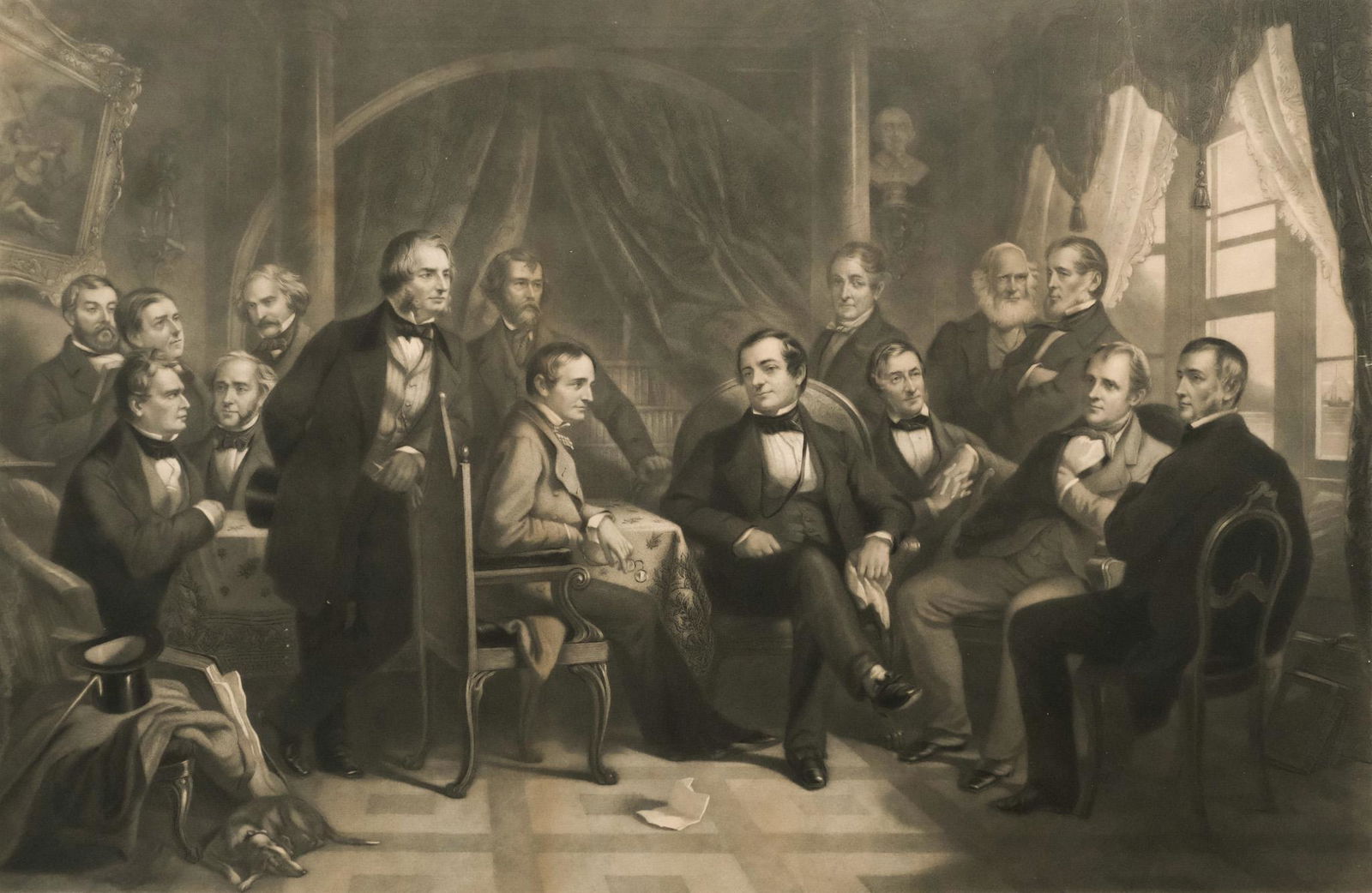 Thomas Oldham Barlow, Washington Irving & Friends (1 of 5)
