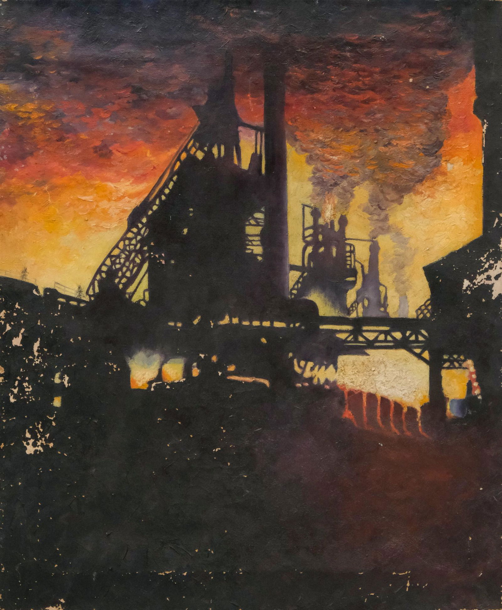 American School, Industrial Nocturne (1 of 5)