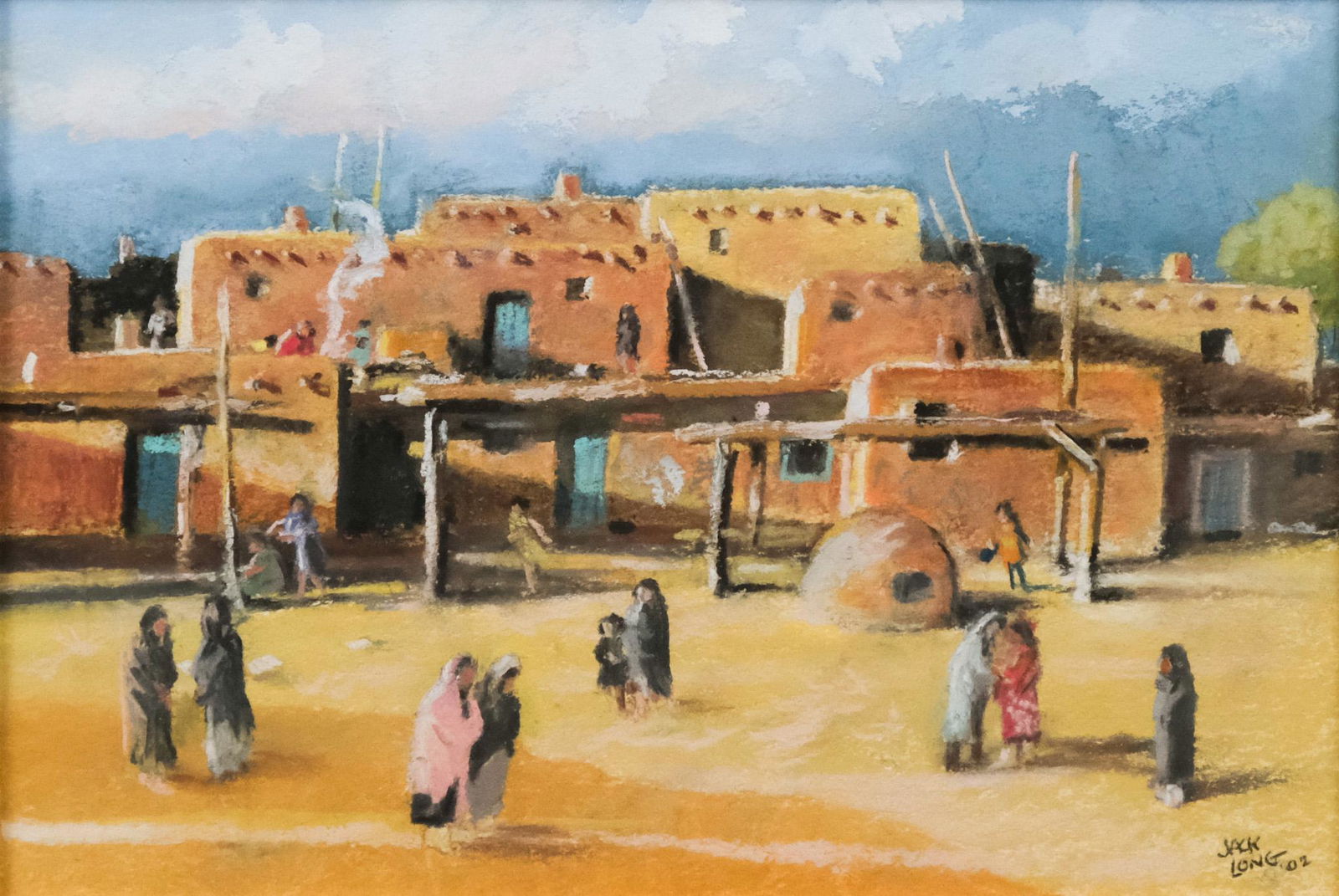 Jack Long, Village Scene (1 of 5)