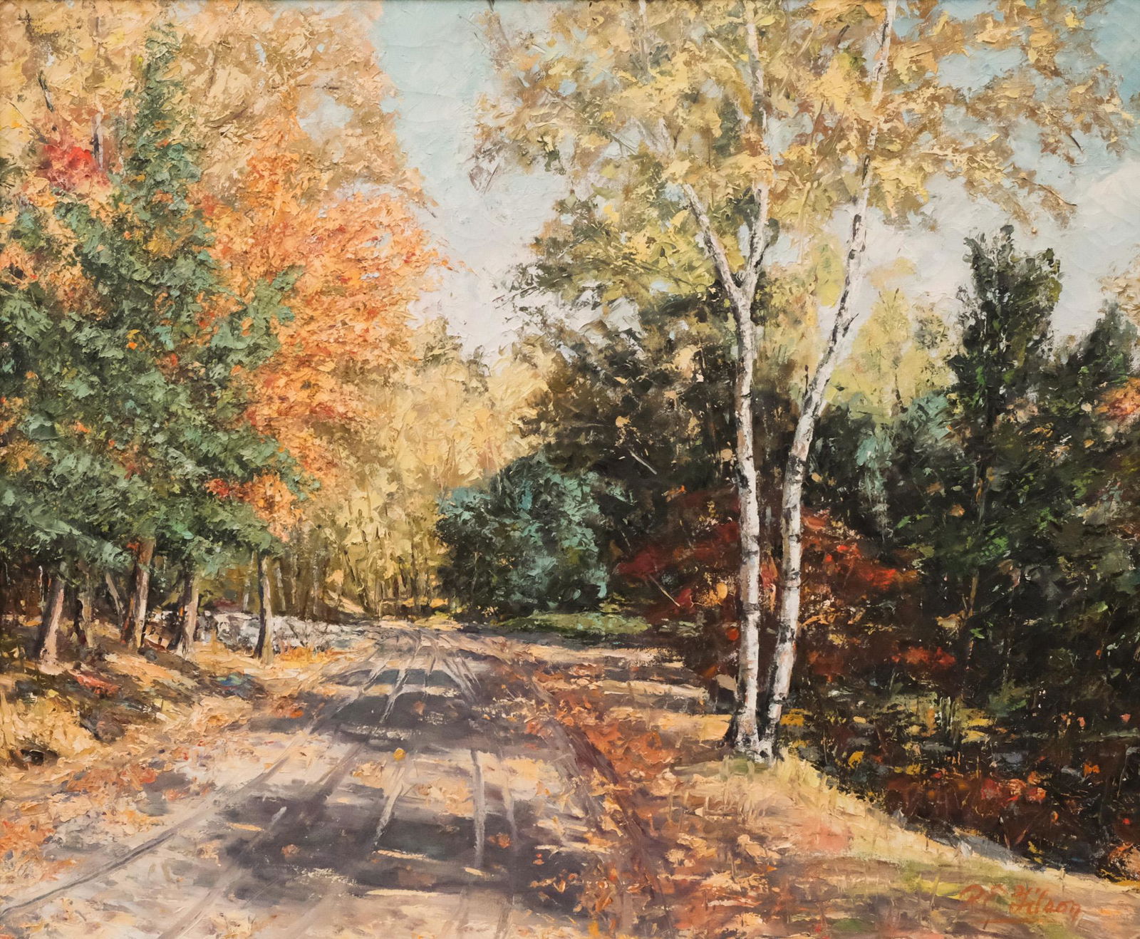 Roger Elliot Gilson, Autumn Road (1 of 6)